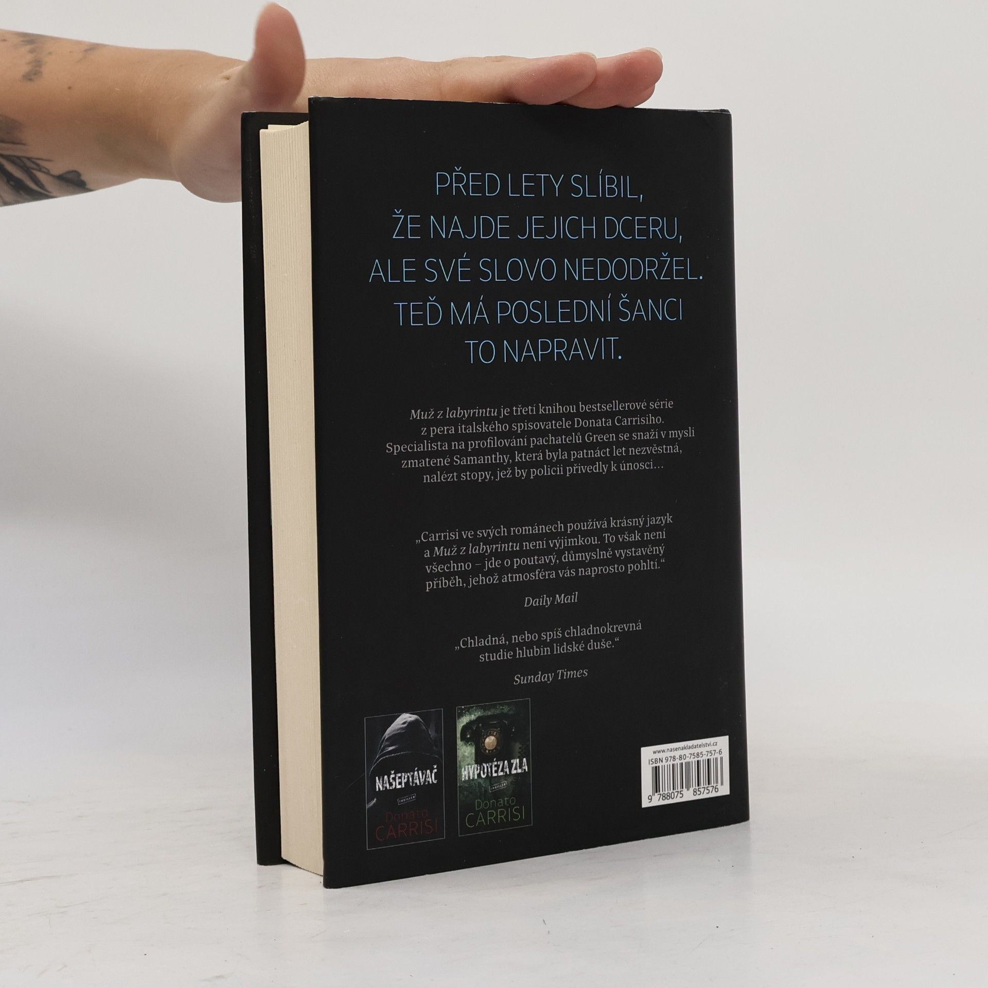 Donato Carrisi Muž z labyrintu
