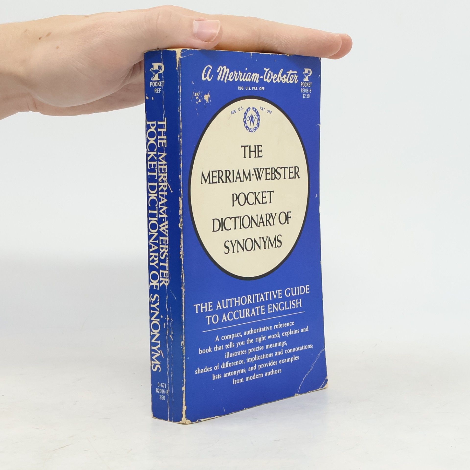 Inc MerriamWebster The Merriam-Webster Pocket Dictionary of Synonyms