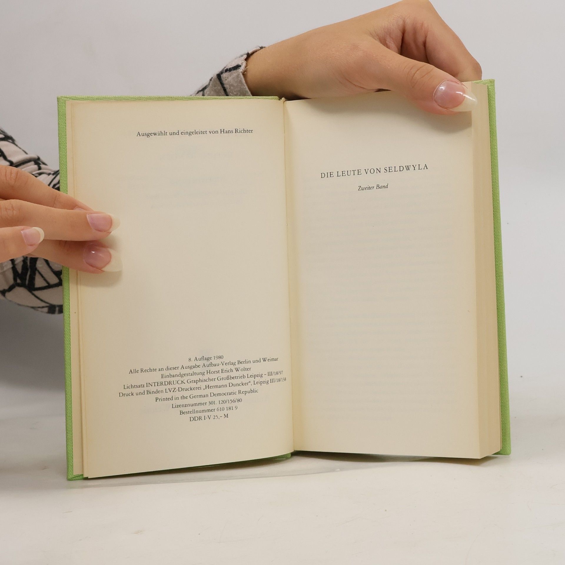 Gottfried Keller Kellers Werke 2