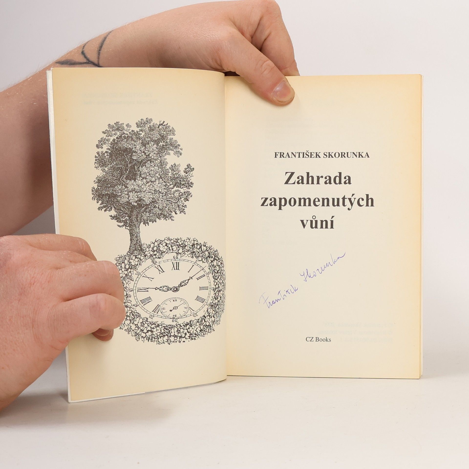 František Skorunka Zahrada zapomenutých vůní