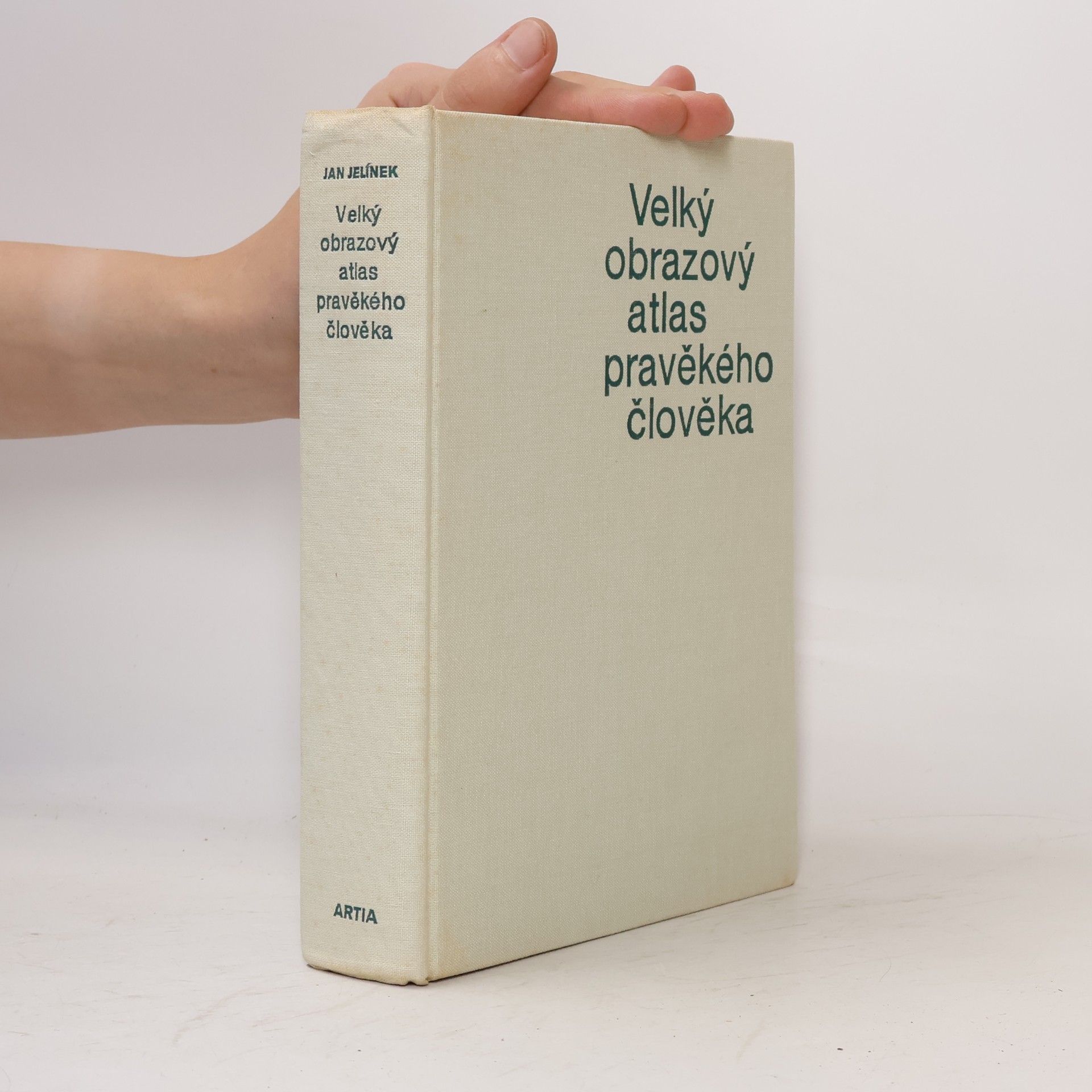 Jan Jelínek Velký obrazový atlas pravěkého člověka