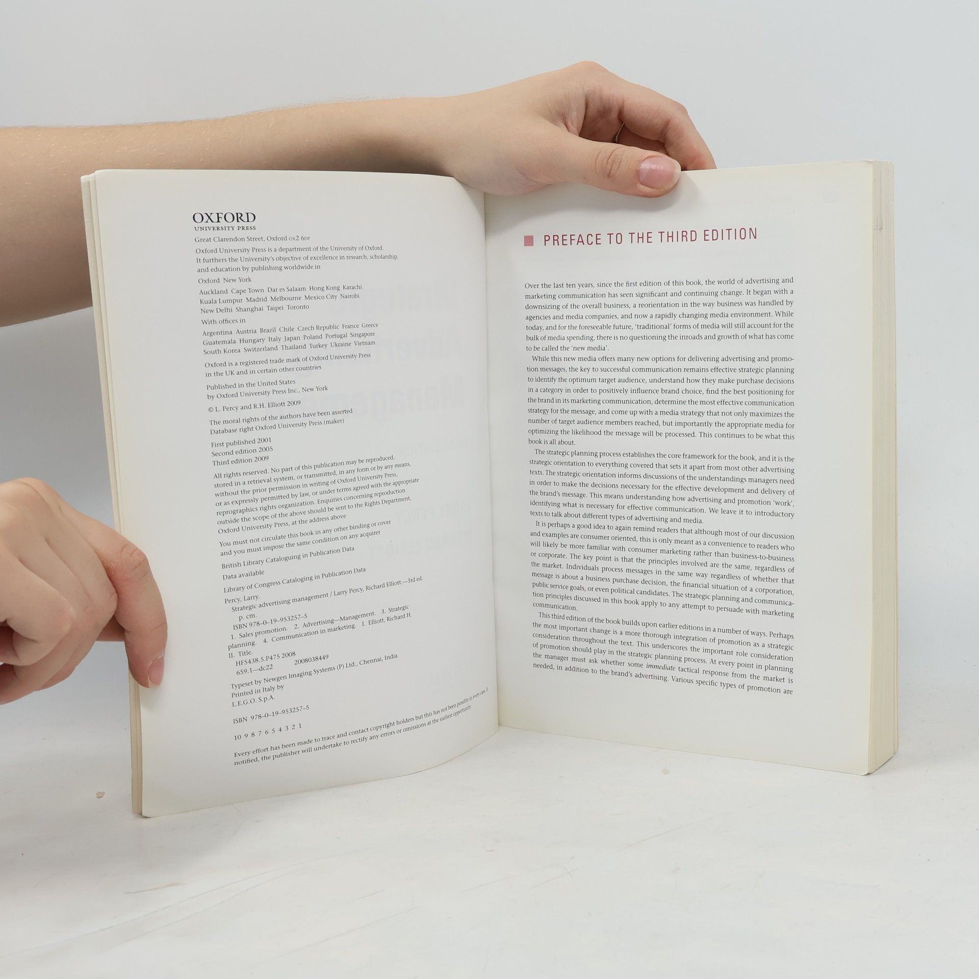 Larry Percy Strategic Advertising Management - Third Edition