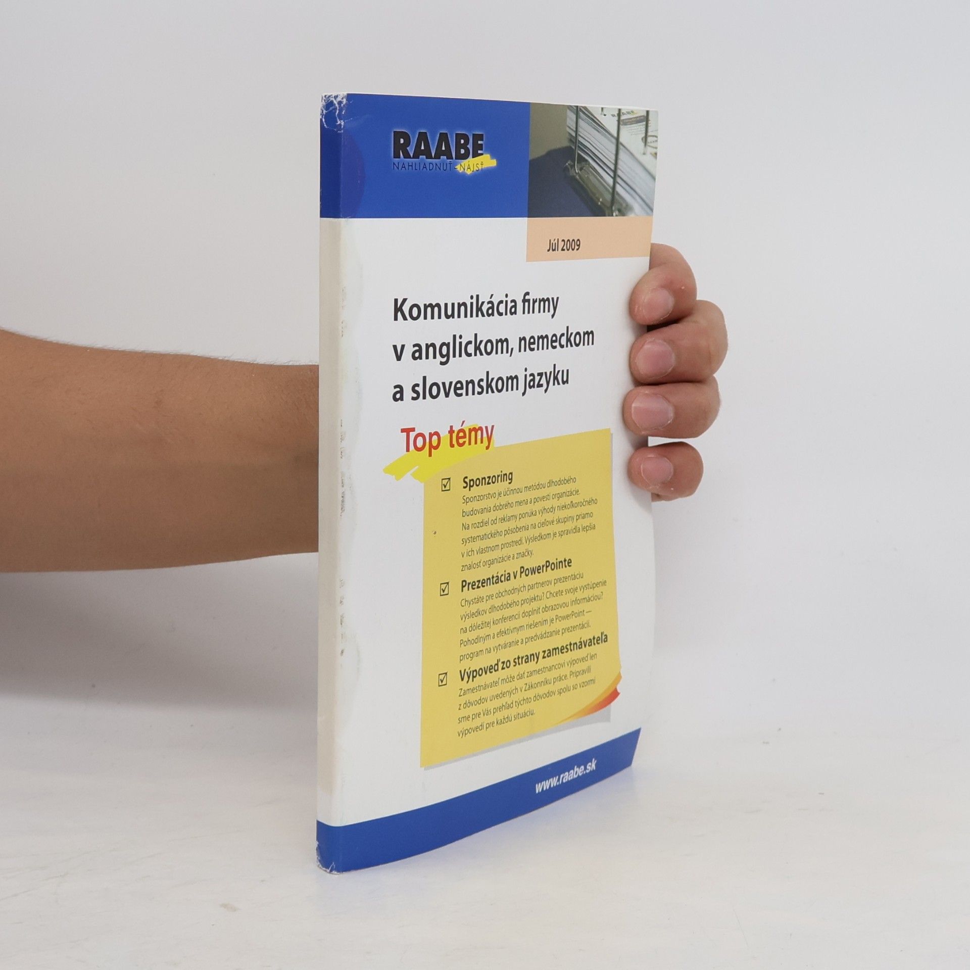 Autorenkollektiv Komunikácia firmy v anglickom, nemeckom a slovenskom jazyku