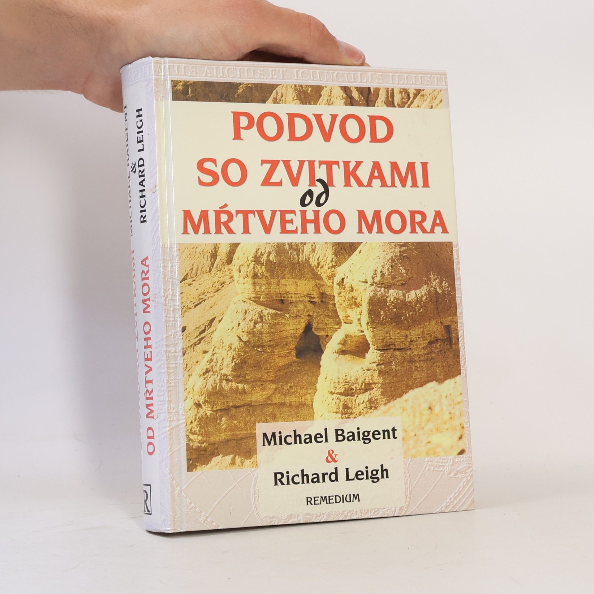 Richard Leigh Podvod so zvitkami od Mŕtveho mora