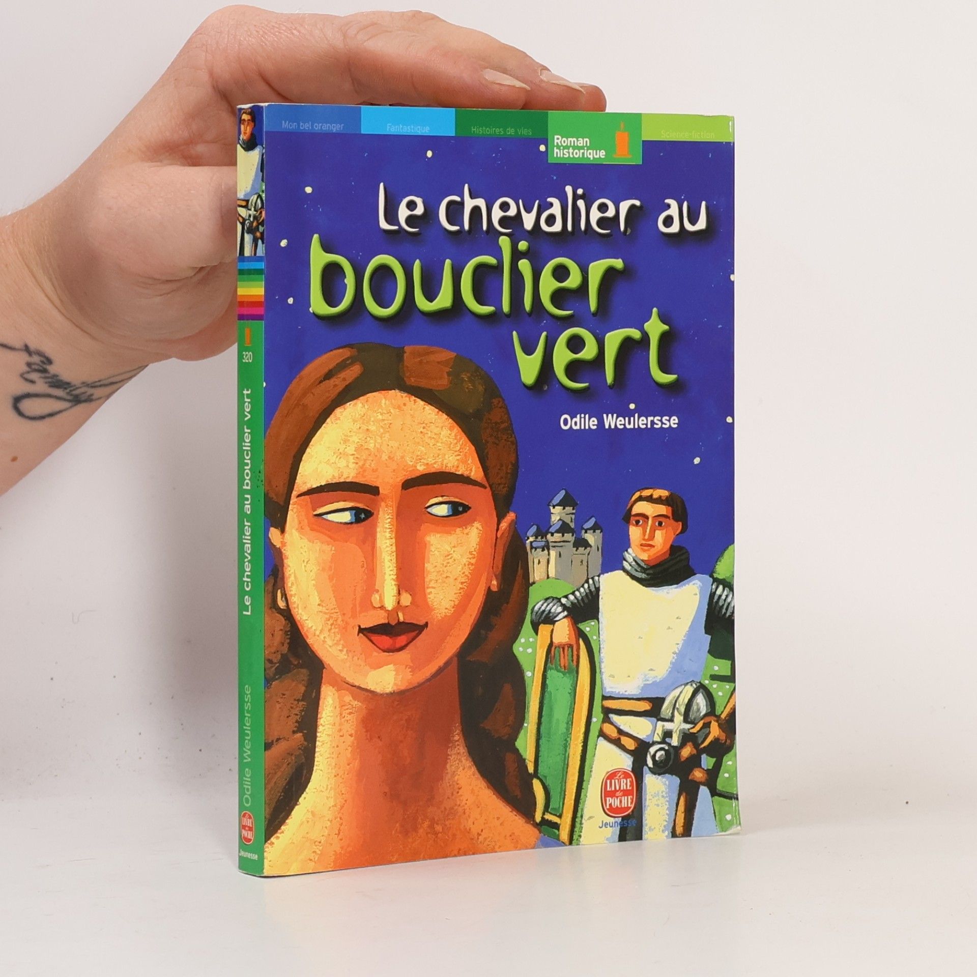 Odile Weulersse Le chevalier au bouclier vert