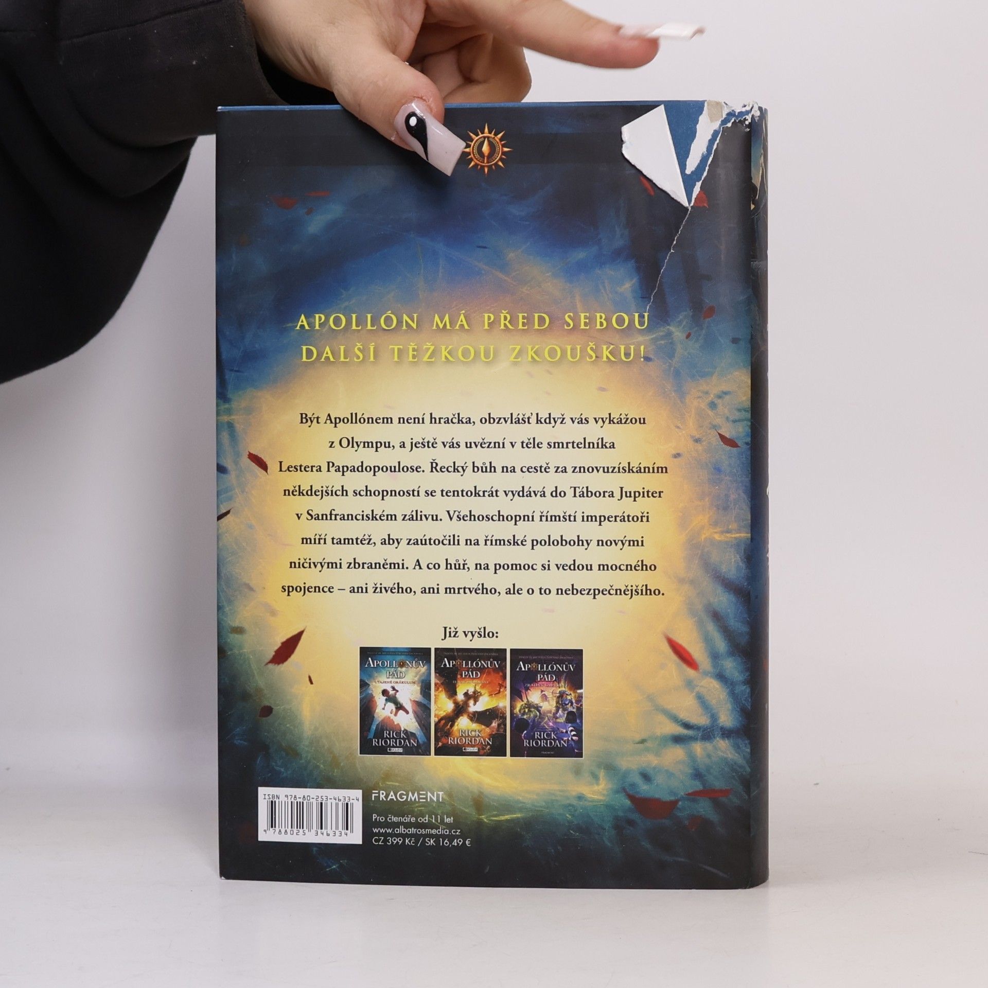 Rick Riordan Apollónův pád. Hrobka nemrtvých