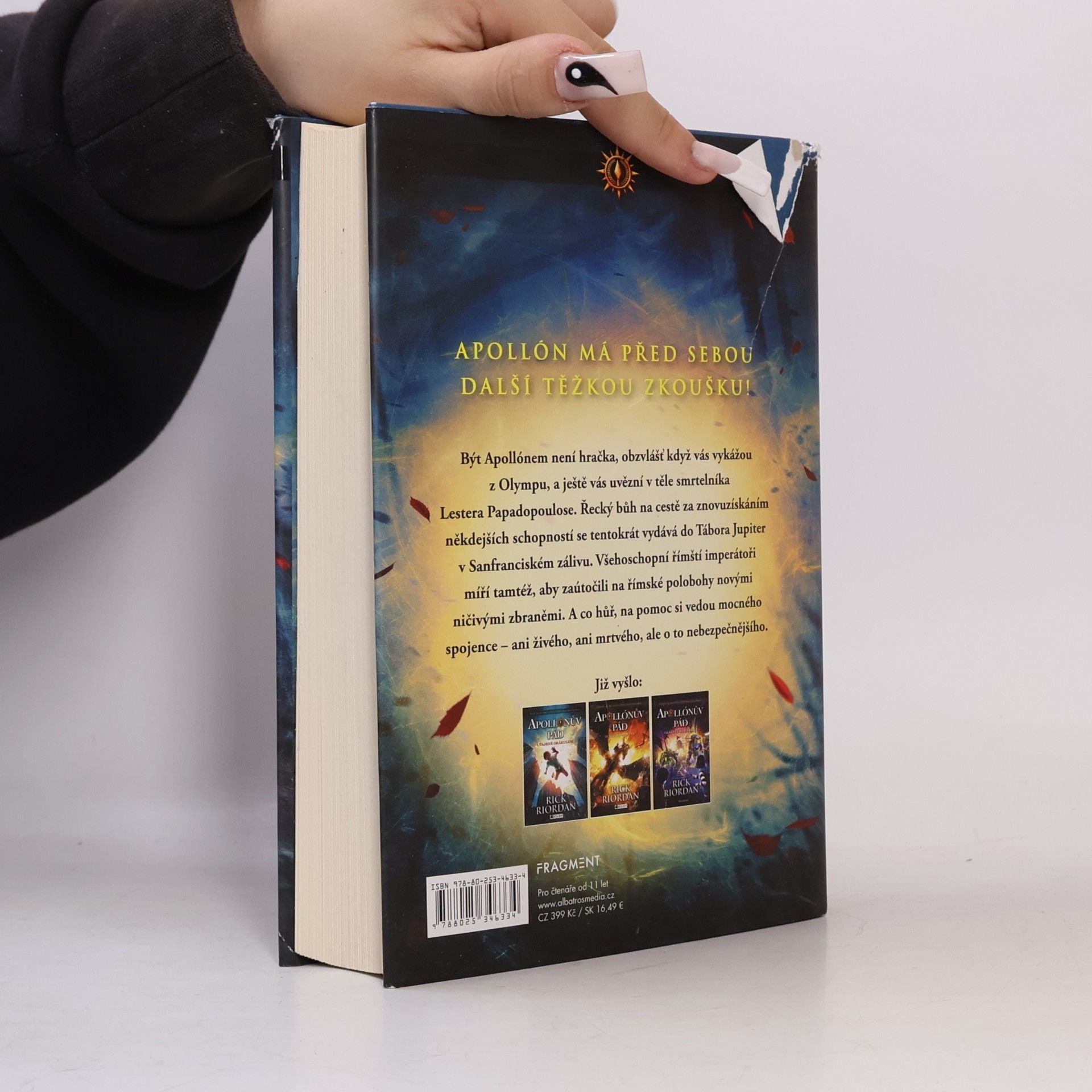 Rick Riordan Apollónův pád. Hrobka nemrtvých