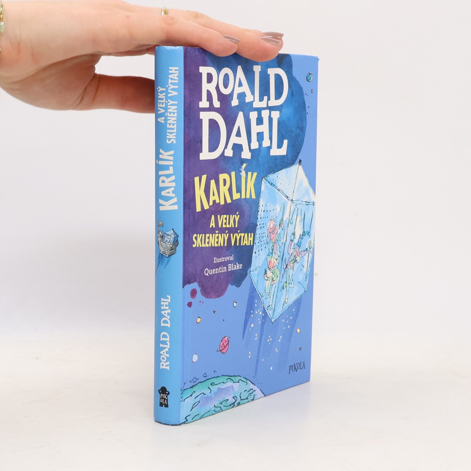 Roald Dahl Karlík a velký skleněný výtah