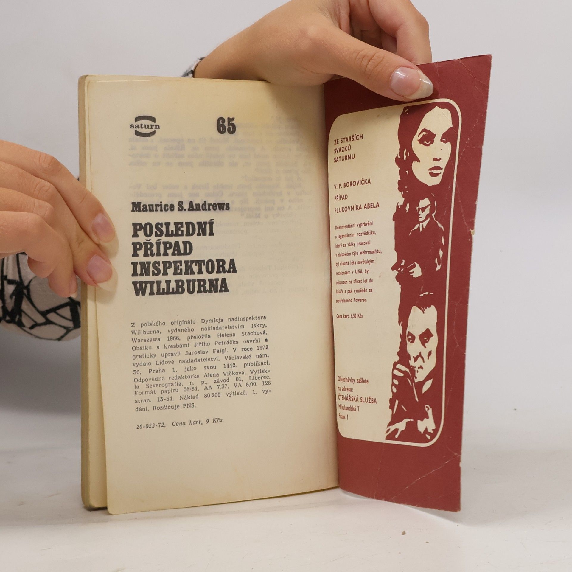 Helena Štáchová Poslední případ inspektora Willburna