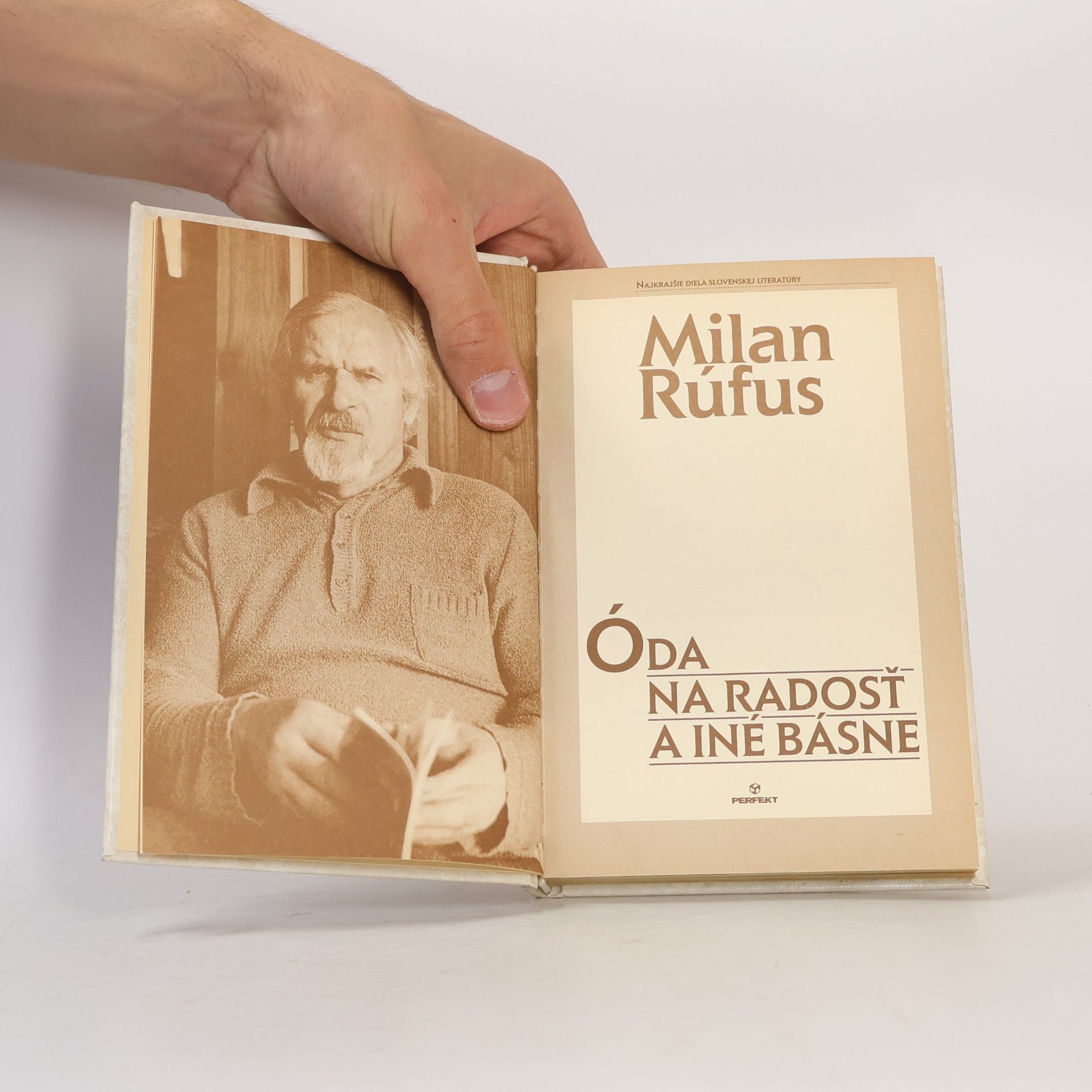 Milan Rúfus Óda na radosť a iné básně