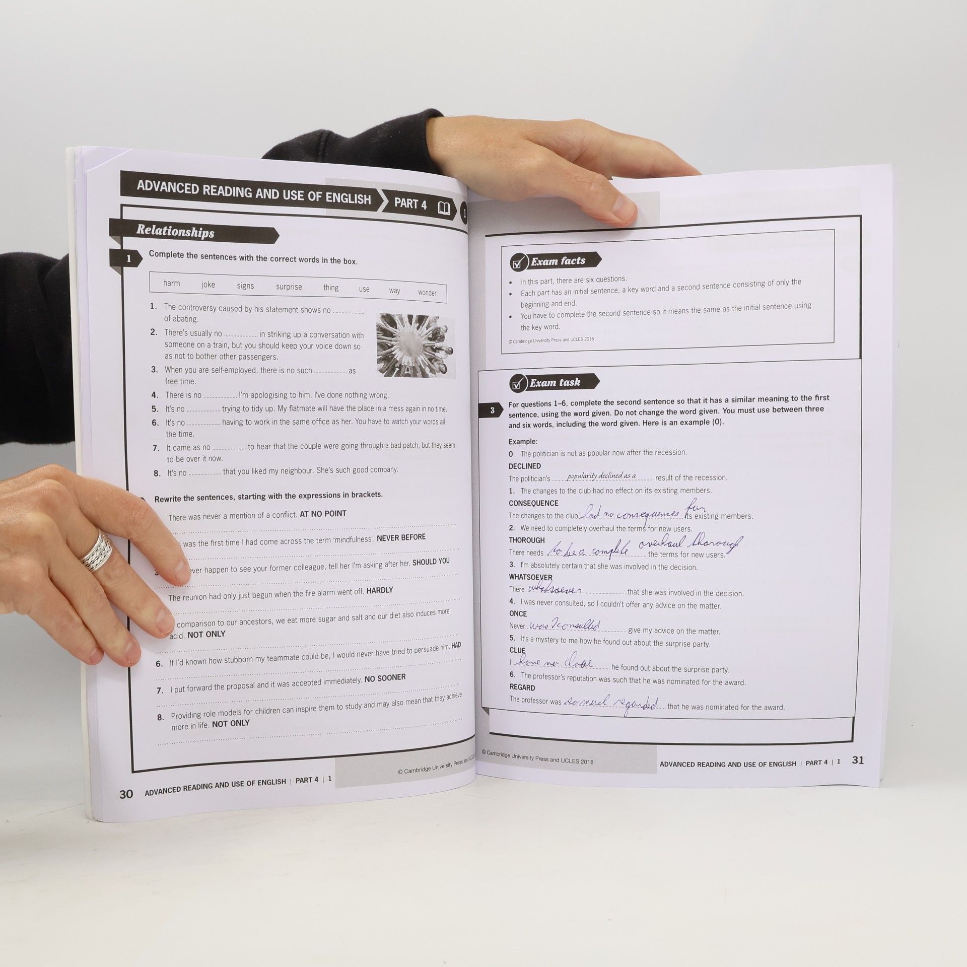 Carole Allsop Exam booster (for advanced)