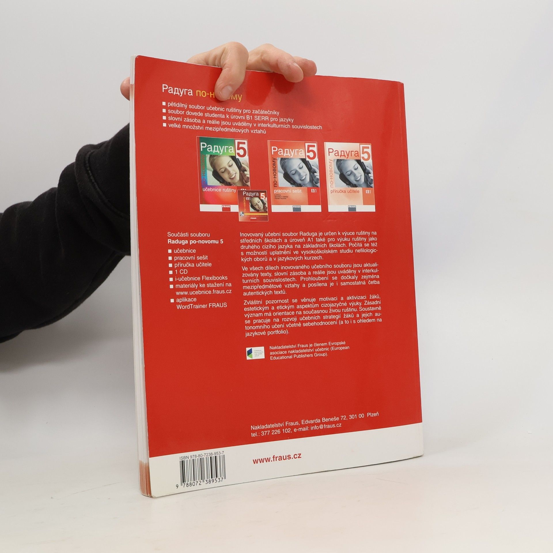 Stanislav Jelínek Raduga po-novomu 5. B1, Učebnice ruštiny, 2011