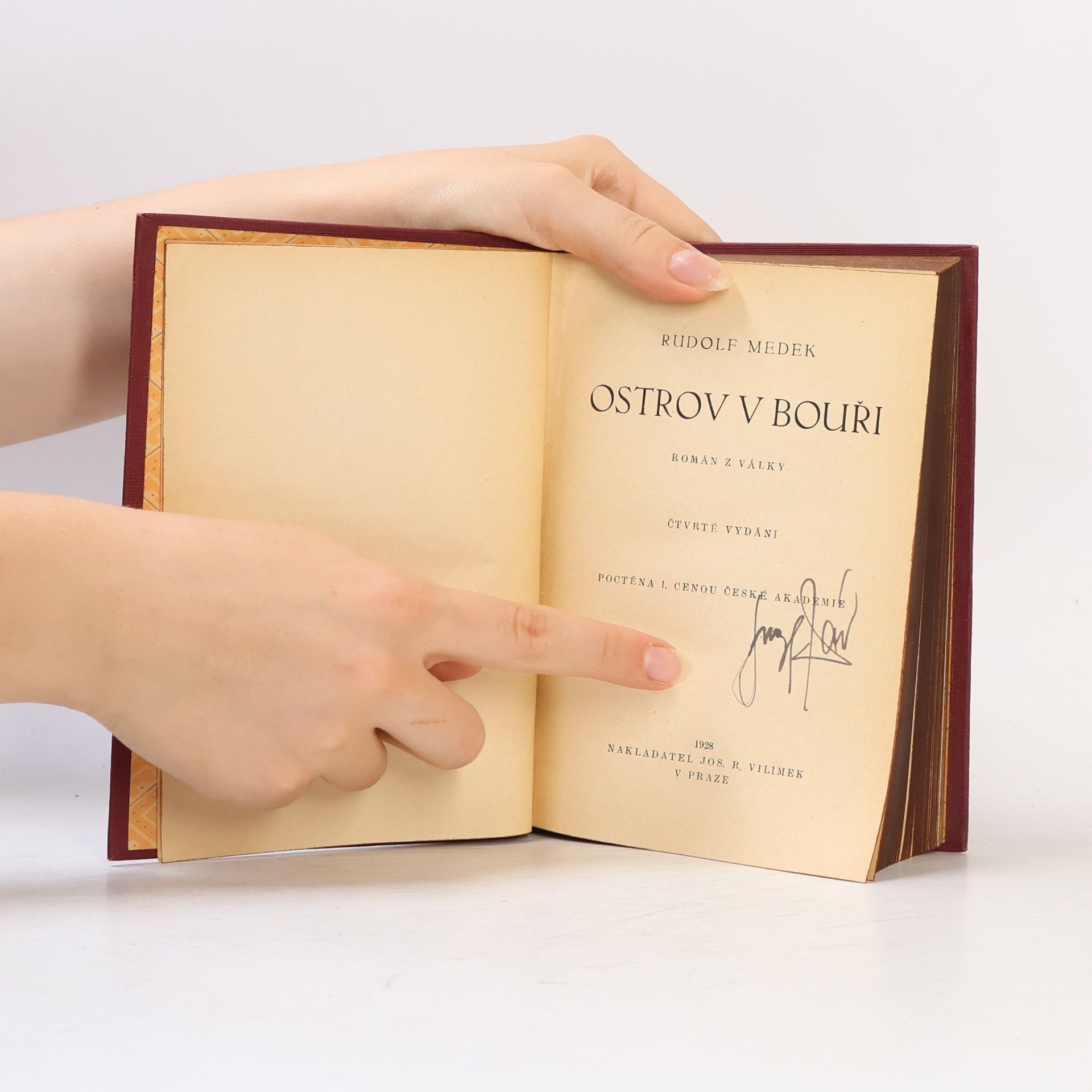 Rudolf Medek Ostrov v bouři
