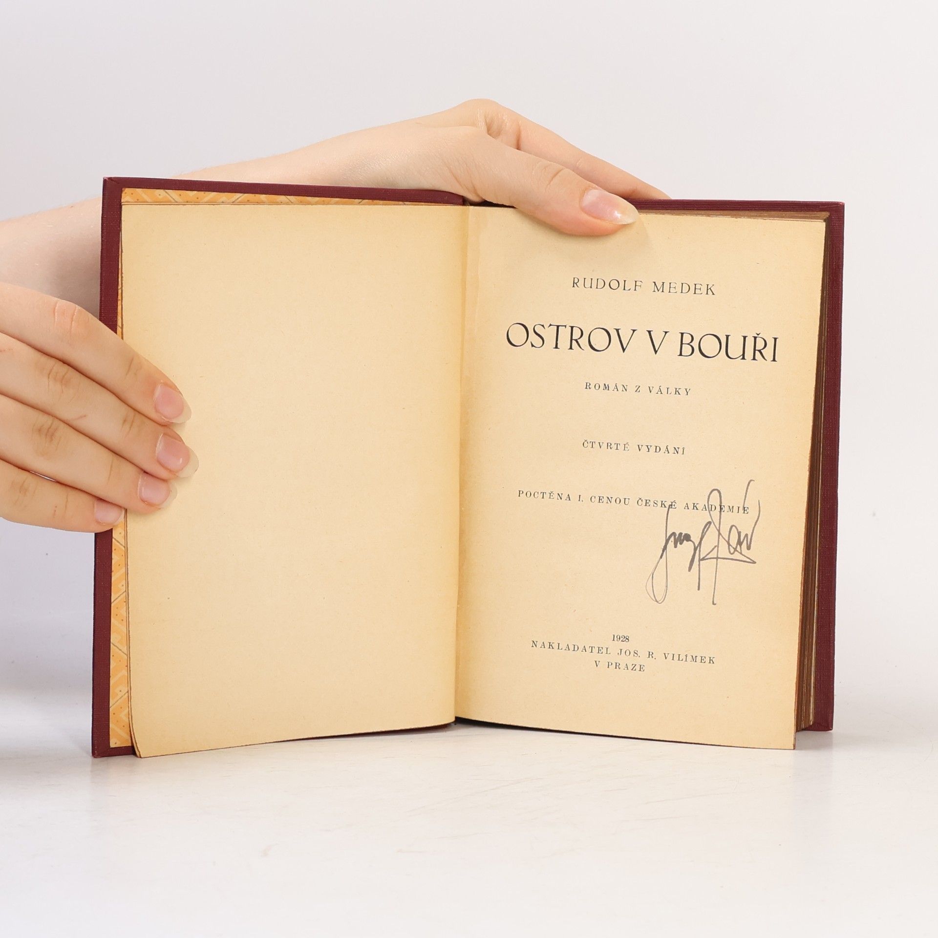 Rudolf Medek Ostrov v bouři