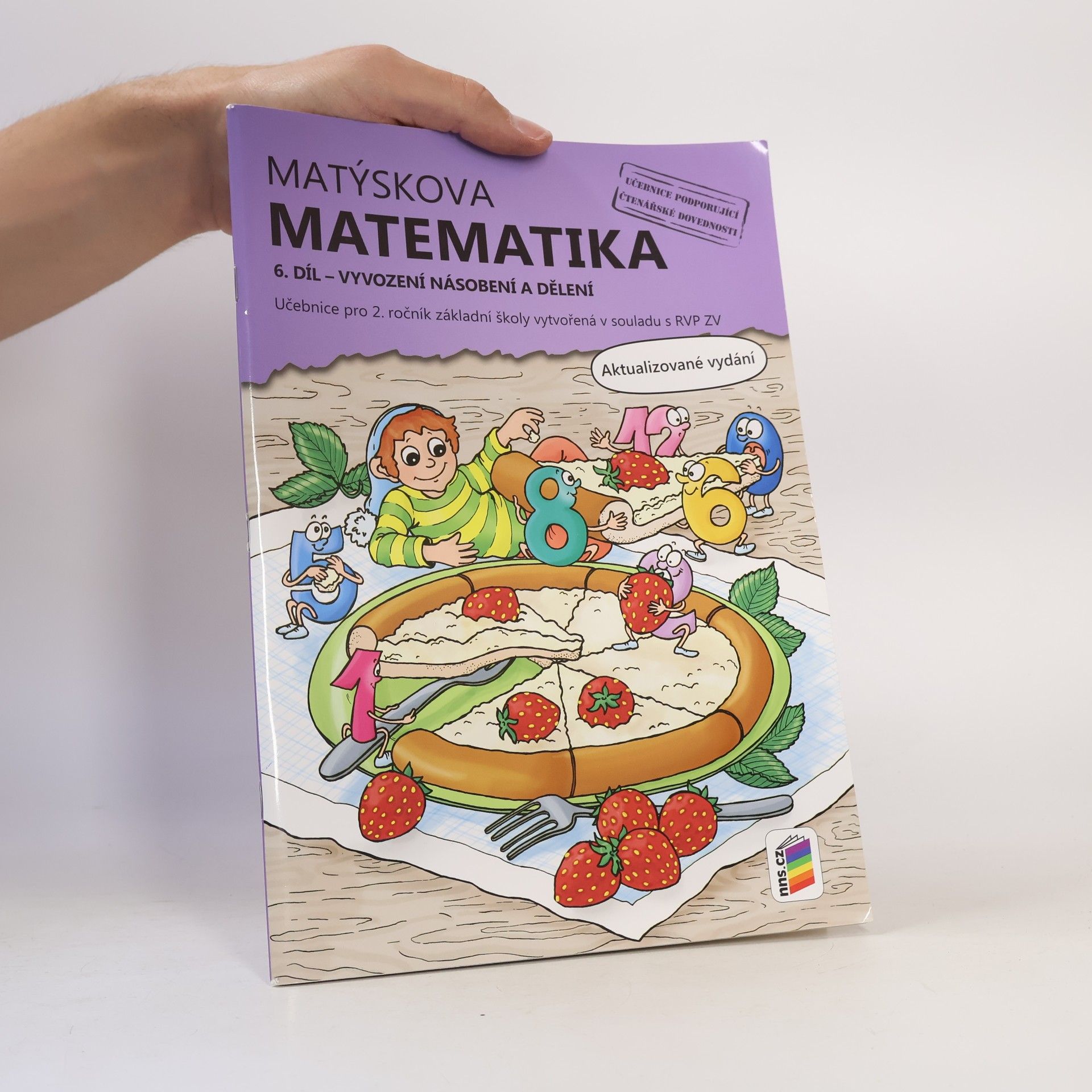 Matýskova matematika: pro 2. ročník základní školy vytvořená v souladu s RVP ZV. 6. díl, Vyvození násobení a dělení