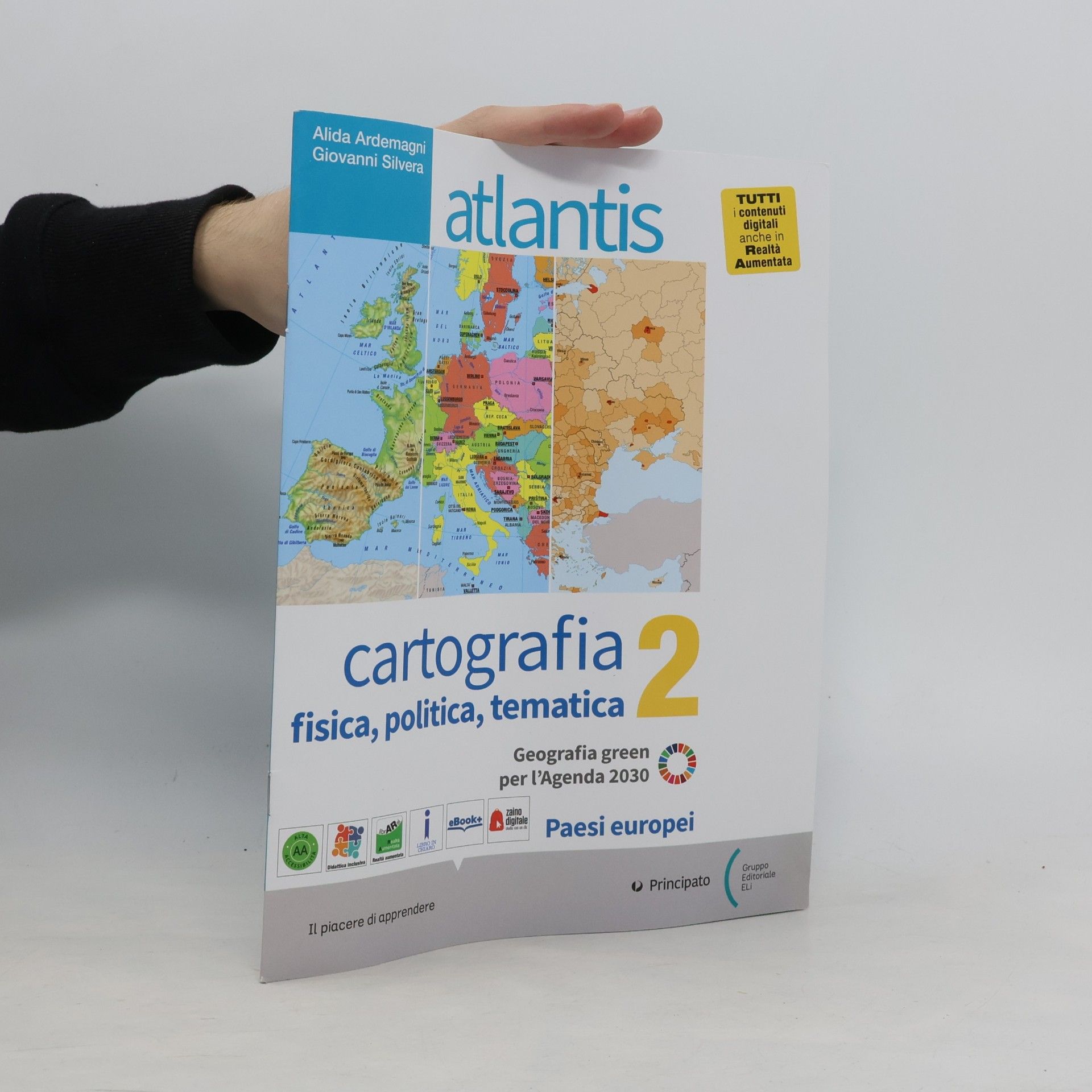 Atlantis 2: cartografia fisica, politica, tematica – Paesi europei