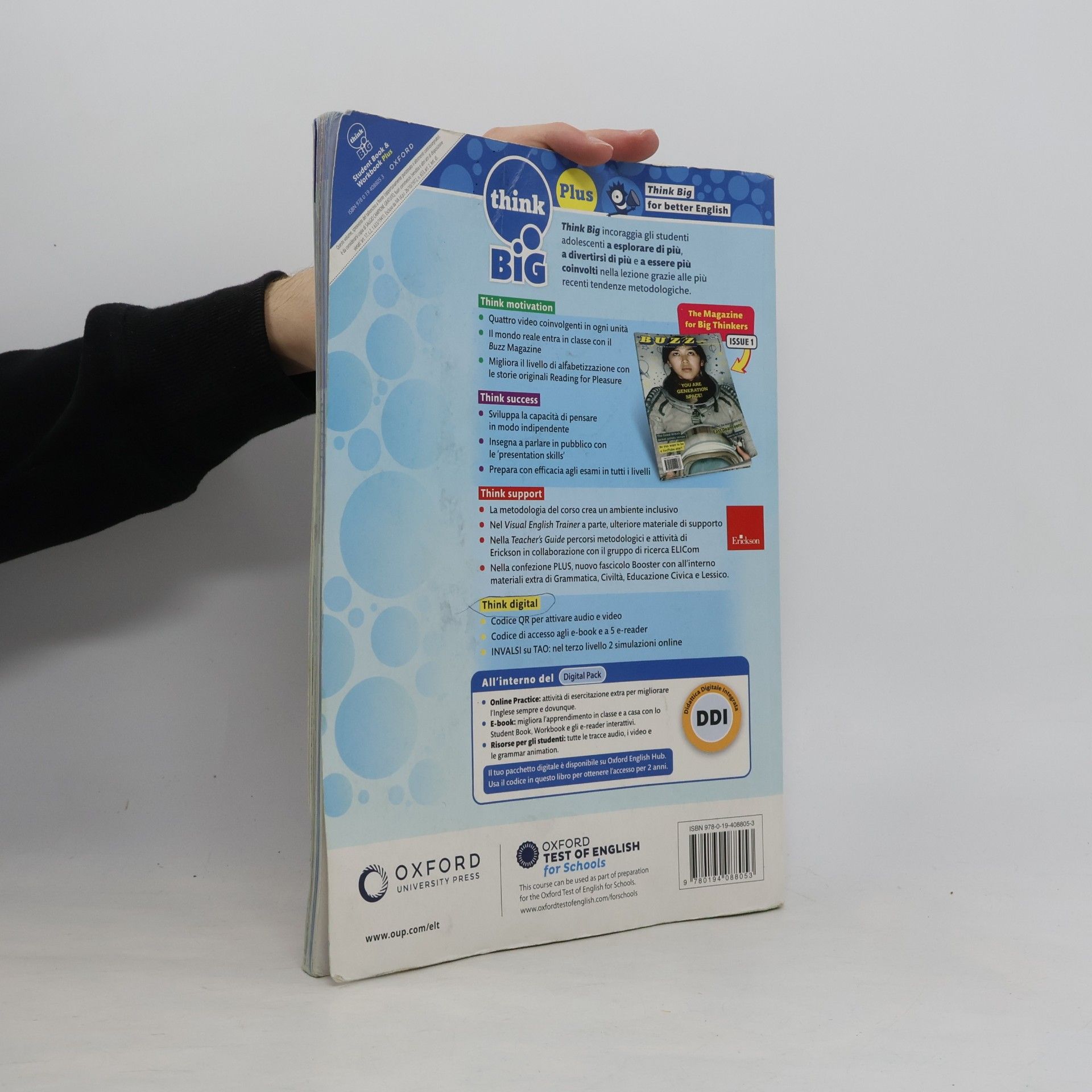 Sarah M. Howell Think Big 1 2023 Student Book With Digital Pack (Italy)