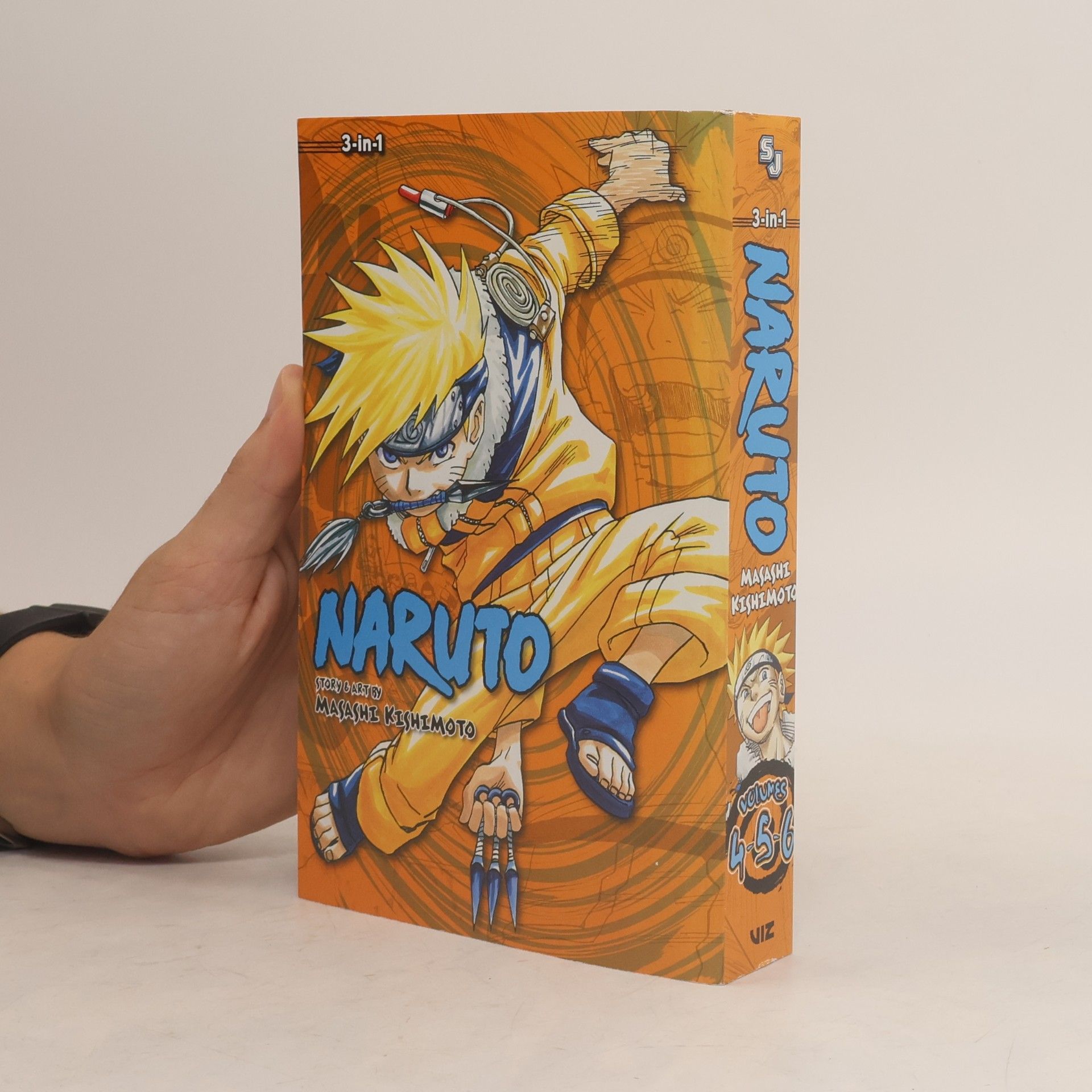 Masaši Kišimoto Naruto (3-in-1 Edition), Vol. 2