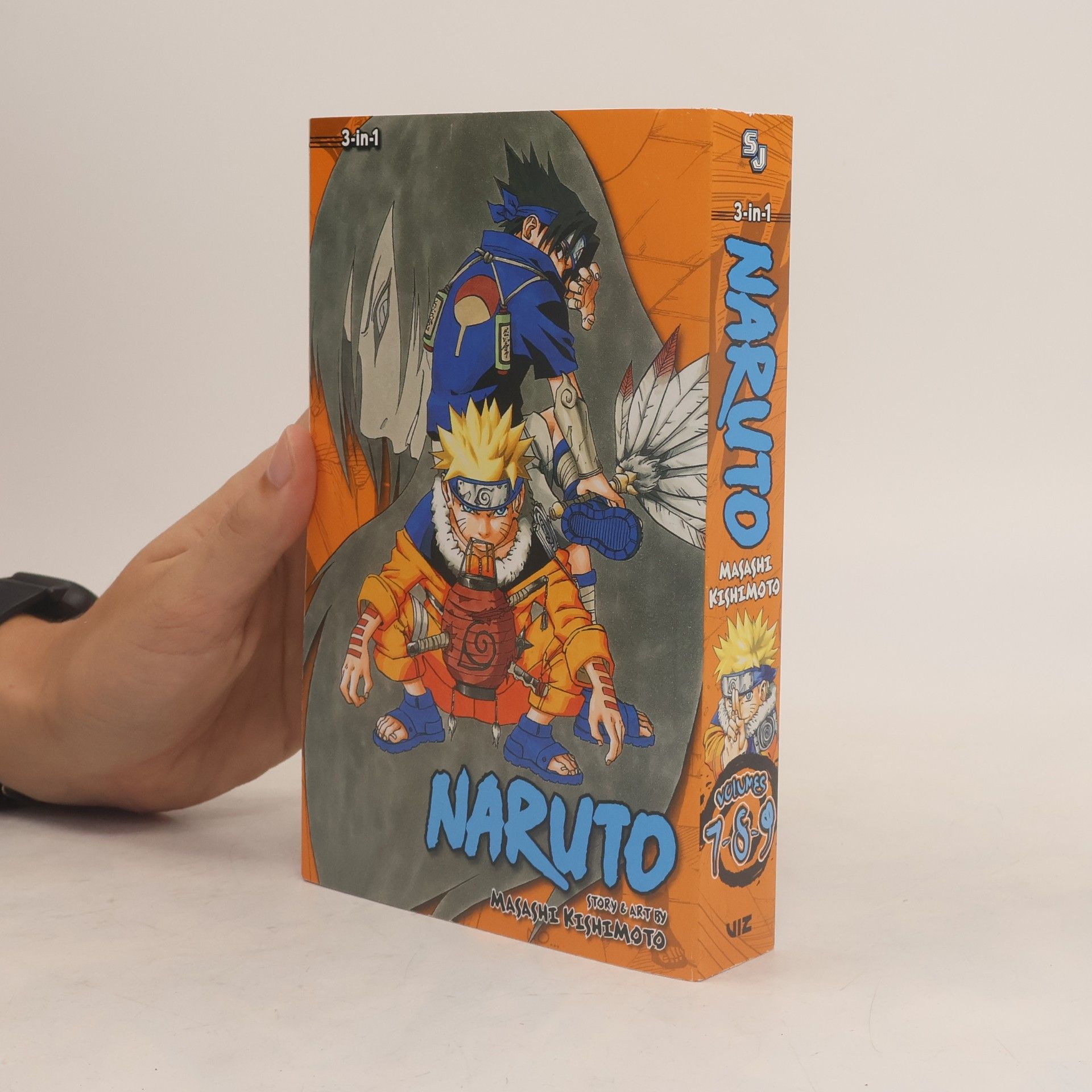 Masashi Kishimoto Naruto (3-in-1 Edition), Vol. 3