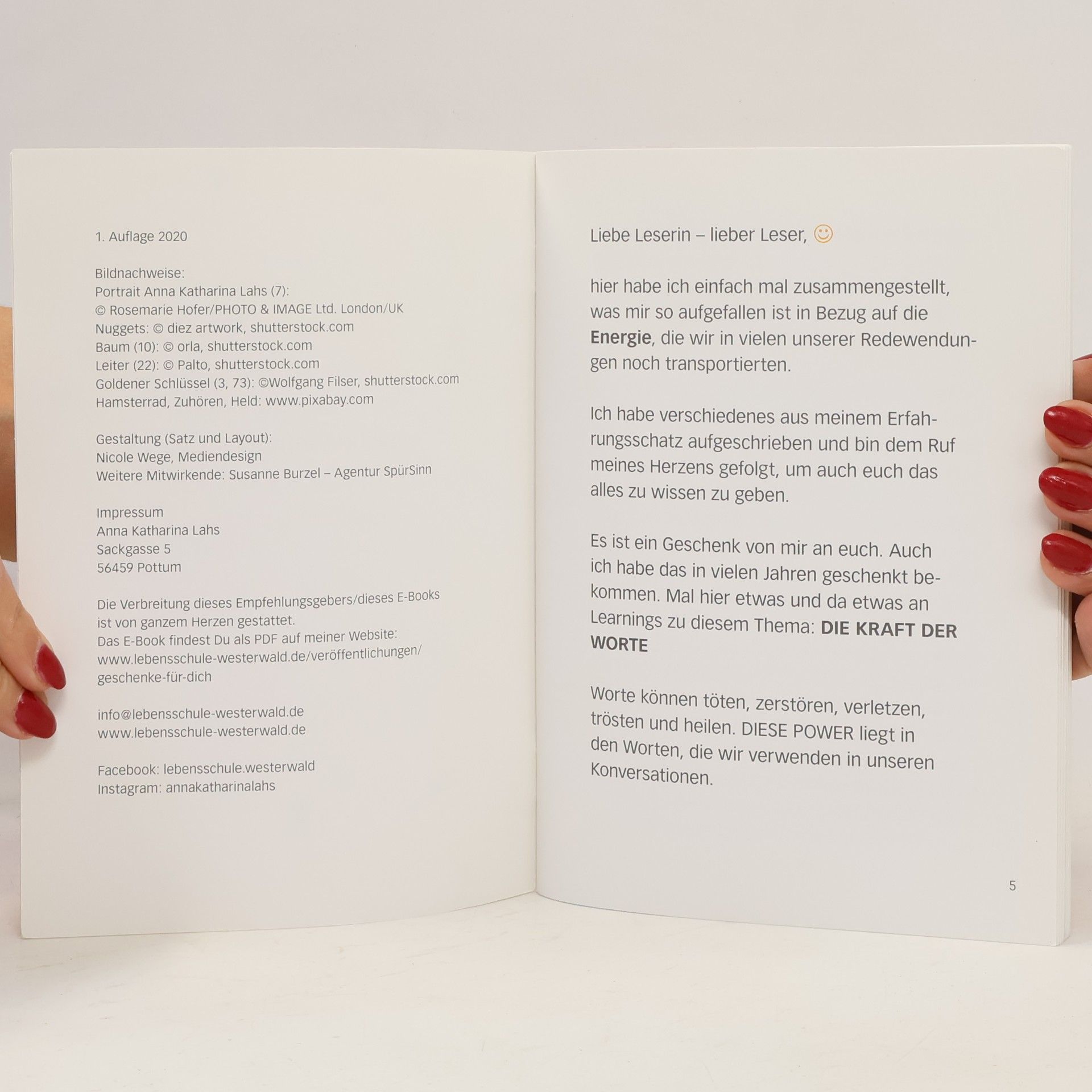 Anna Katharina Lahs Die Kraft der Worte