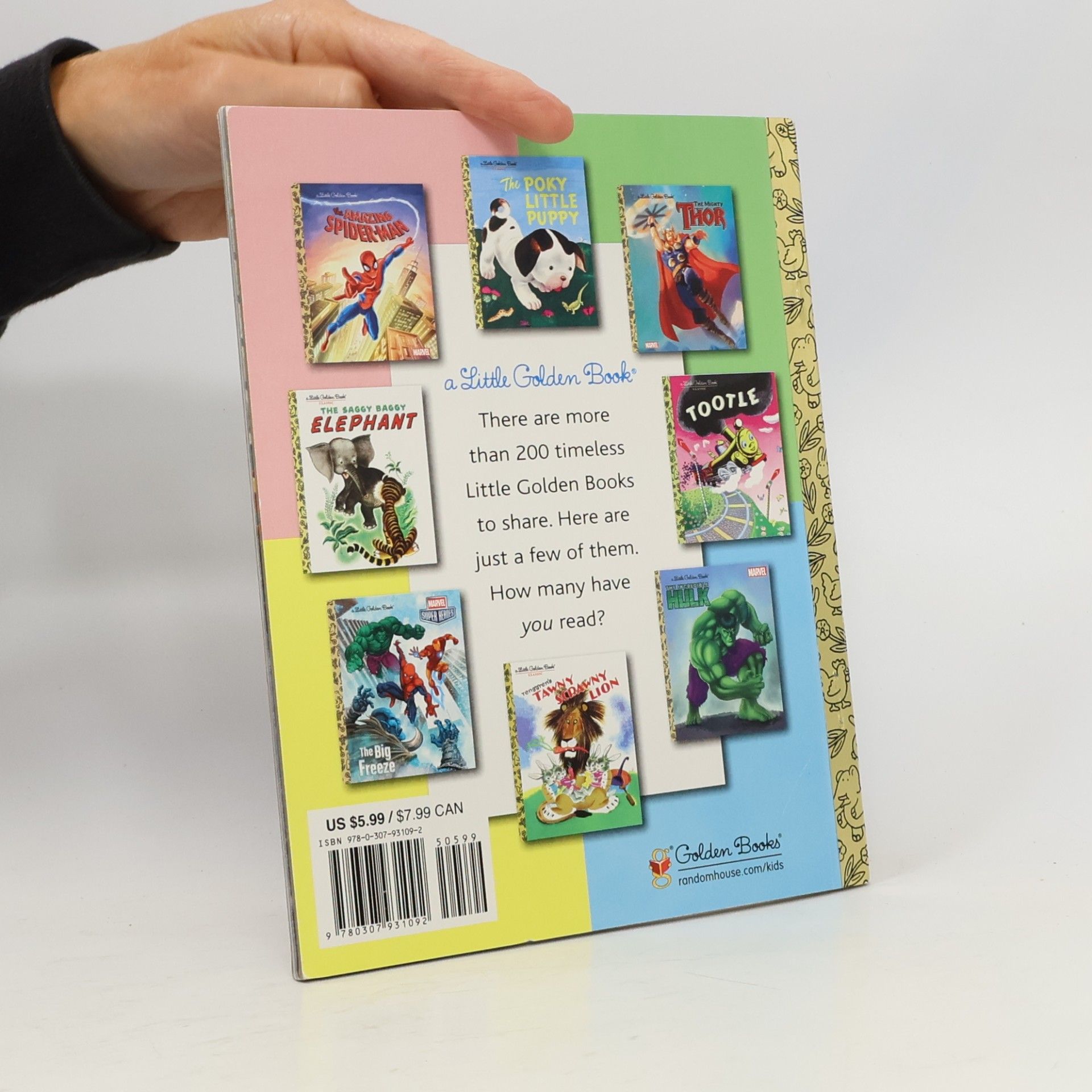 Billy Wrecks A Little Golden Book: The Mighty Avengers