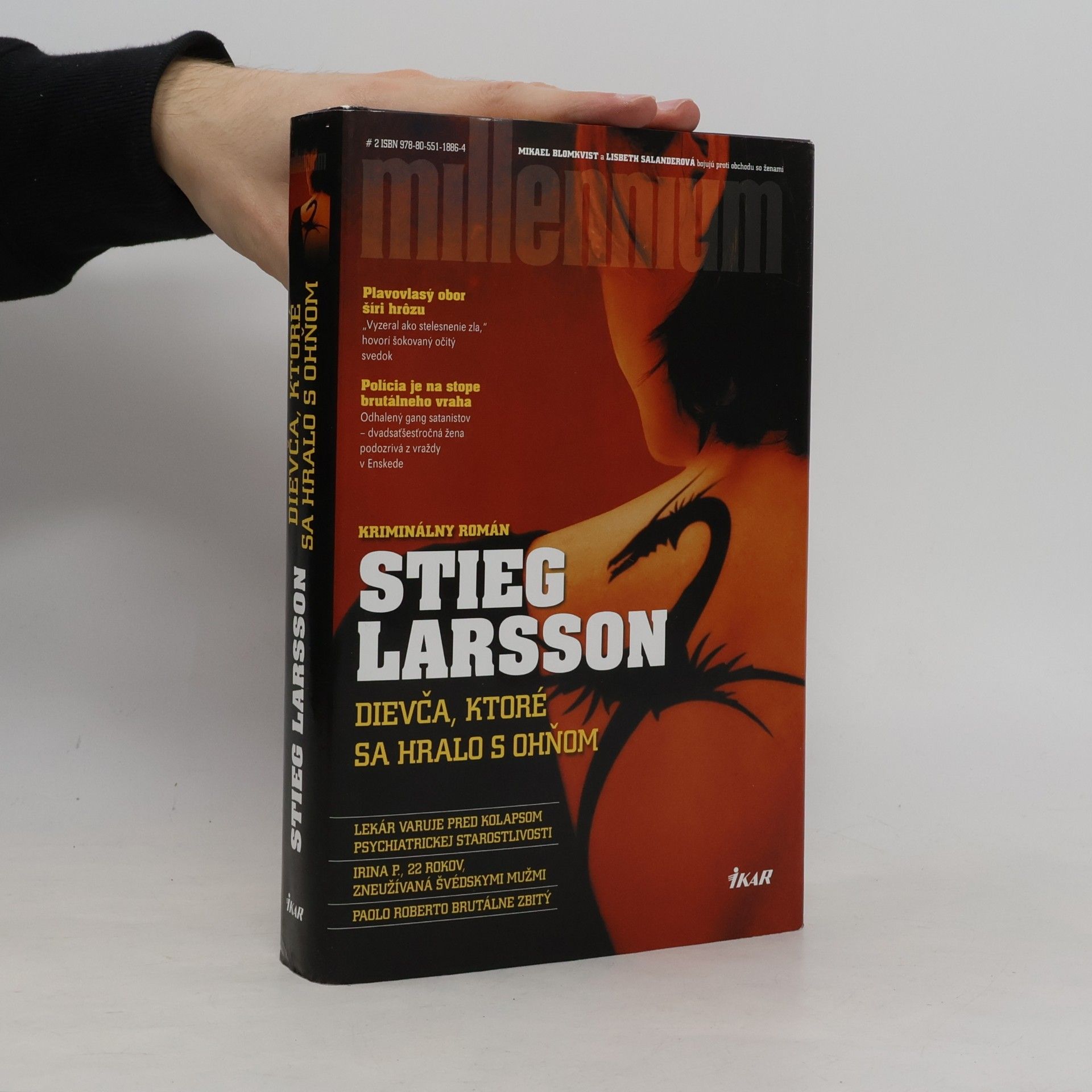 Stieg Larsson Dievča, ktoré sa hralo s ohňom