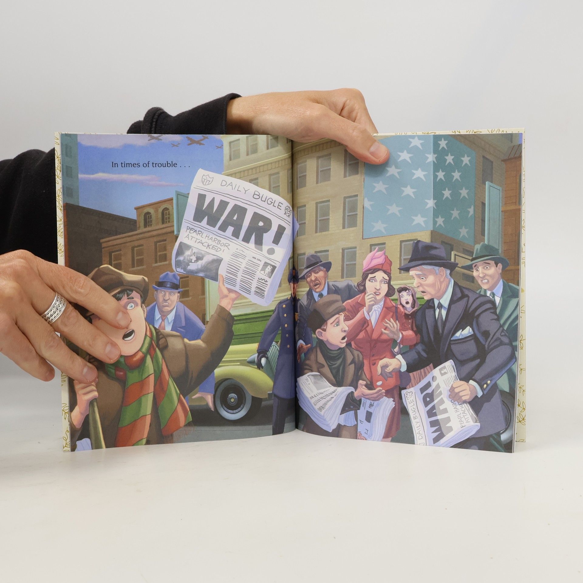 Billy Wrecks Little Golden Book: The Courageous Captain America