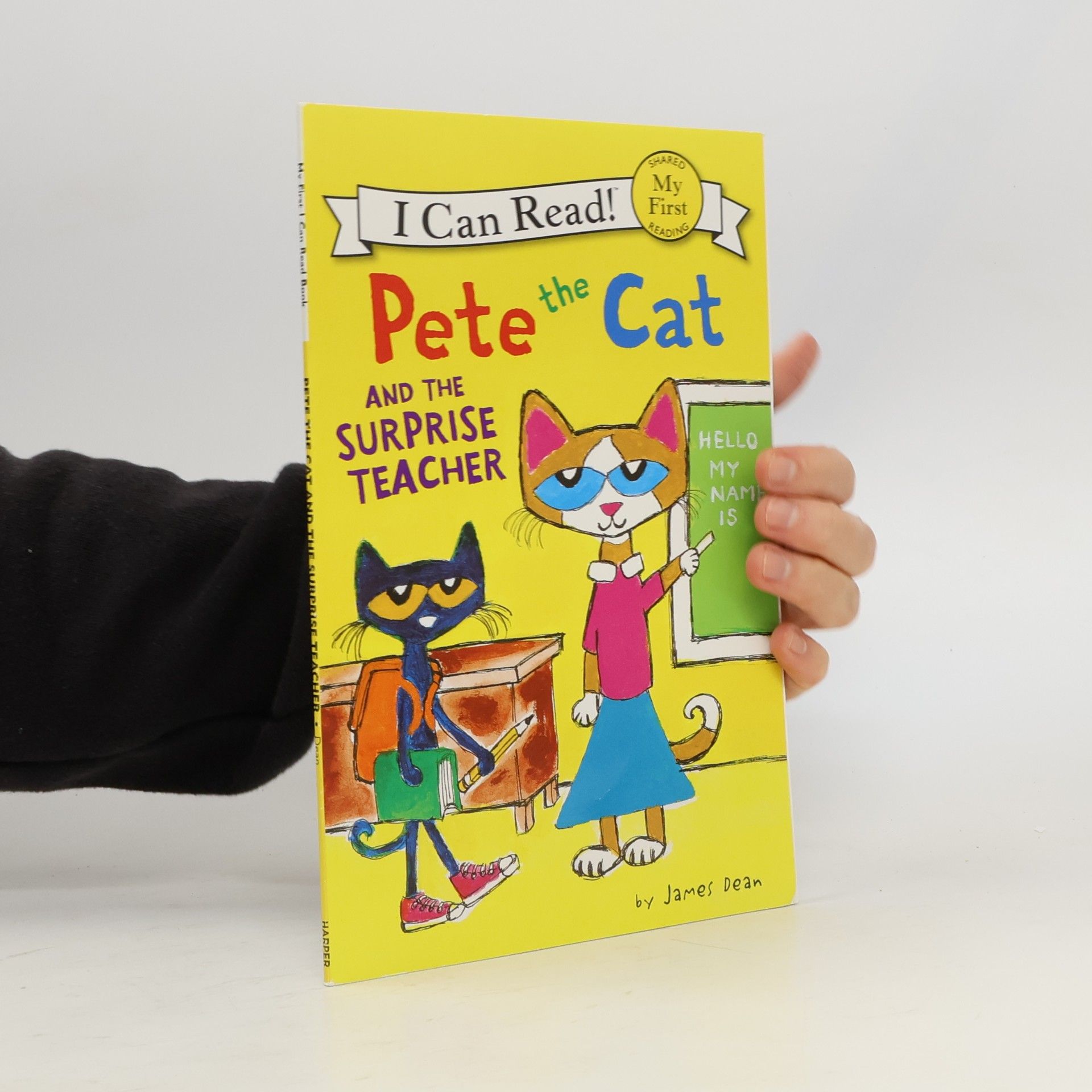 James Dean Pete the Cat and the Surprise Teacher