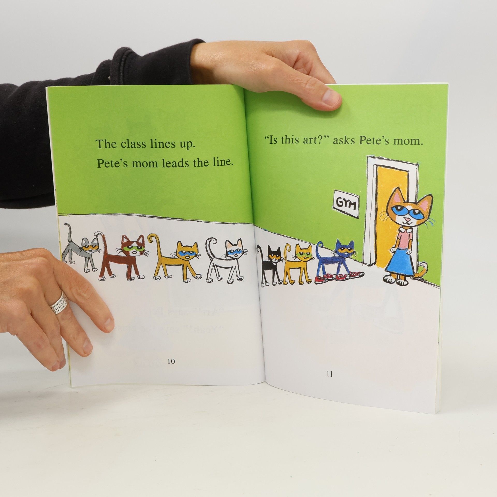 James Dean Pete the Cat and the Surprise Teacher