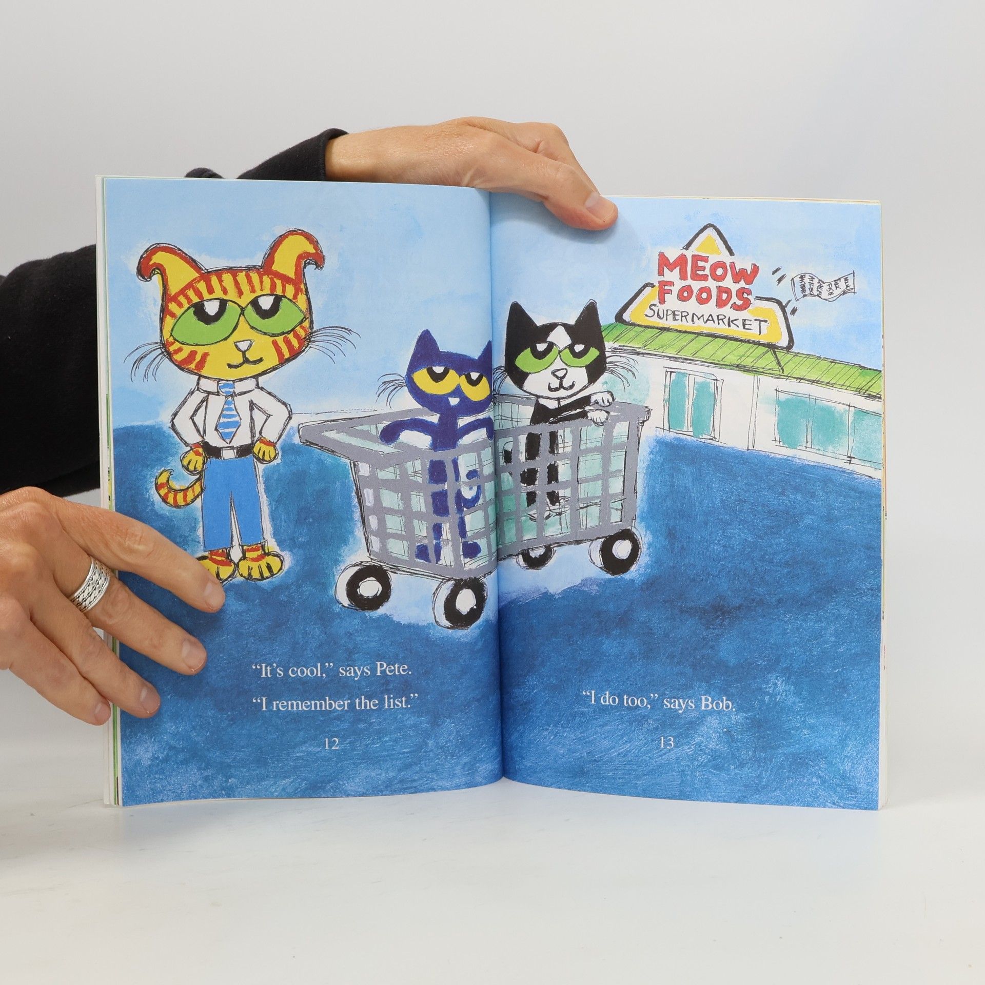 Kimberly Dean Pete the Cat's Trip to the Supermarket