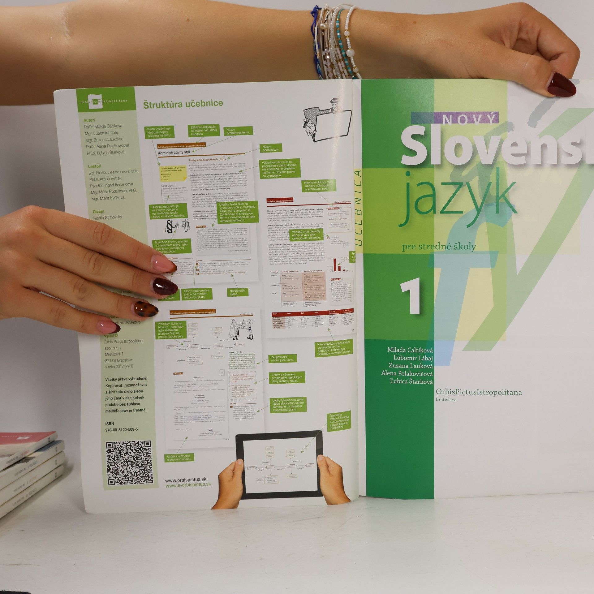 kolektiv Nový slovenský jazyk pre stredné školy 1. Učebnica