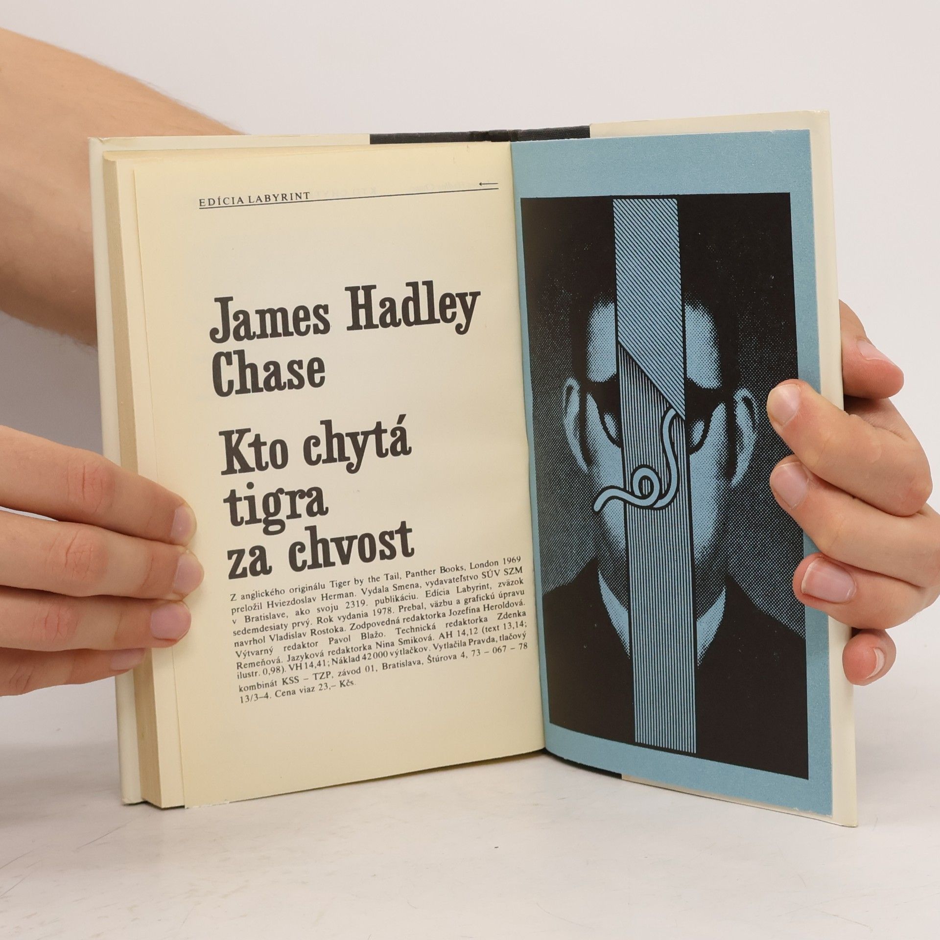 James Hadley Chase Kto chytá tigra za chvost