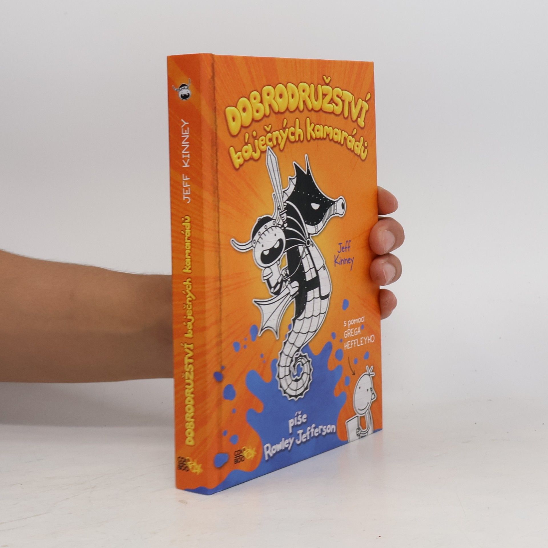 Jeff Kinney Dobrodružství báječných kamarádů. Píše Rowley Jefferson
