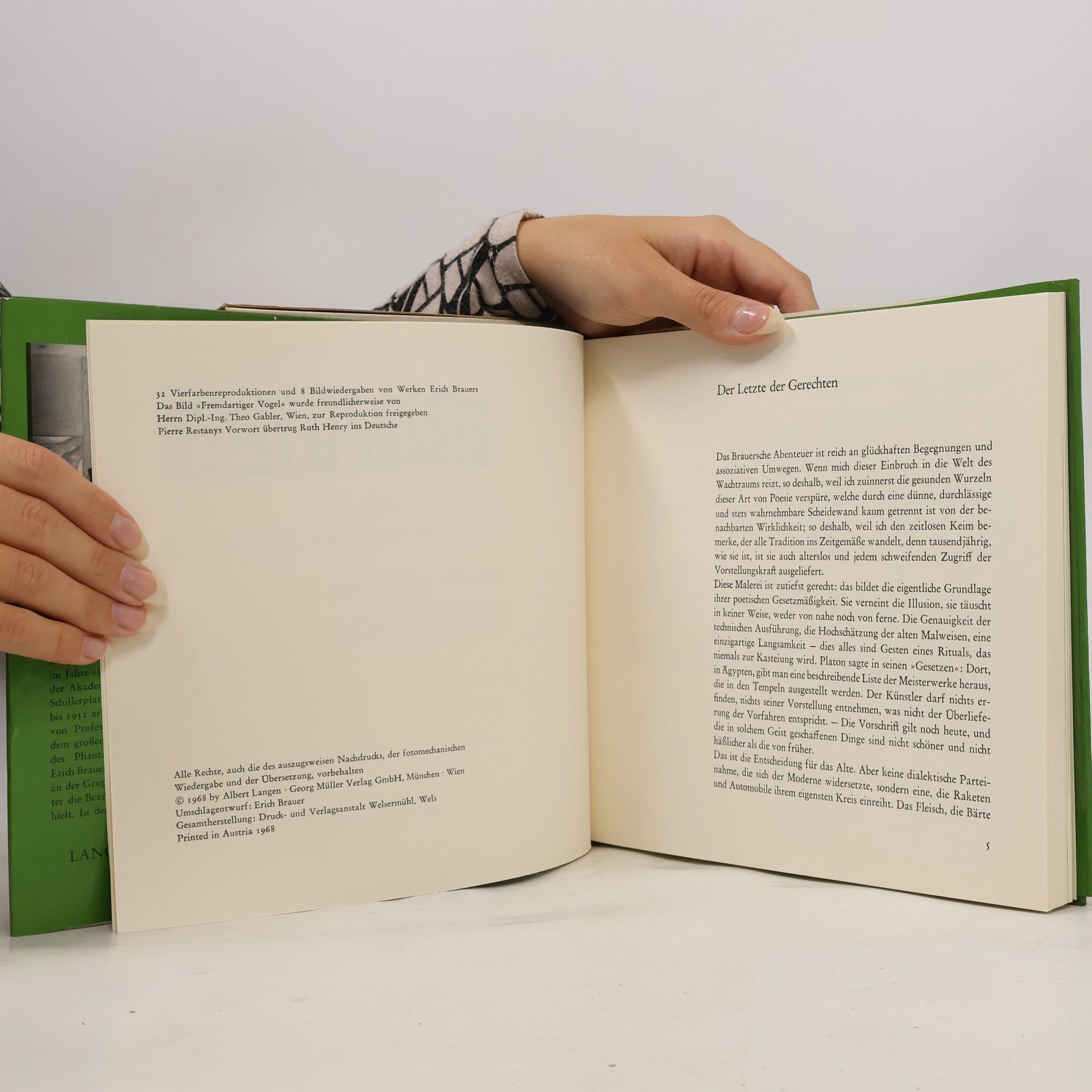 Erich Brauers Malerei des phantastischen Realismus