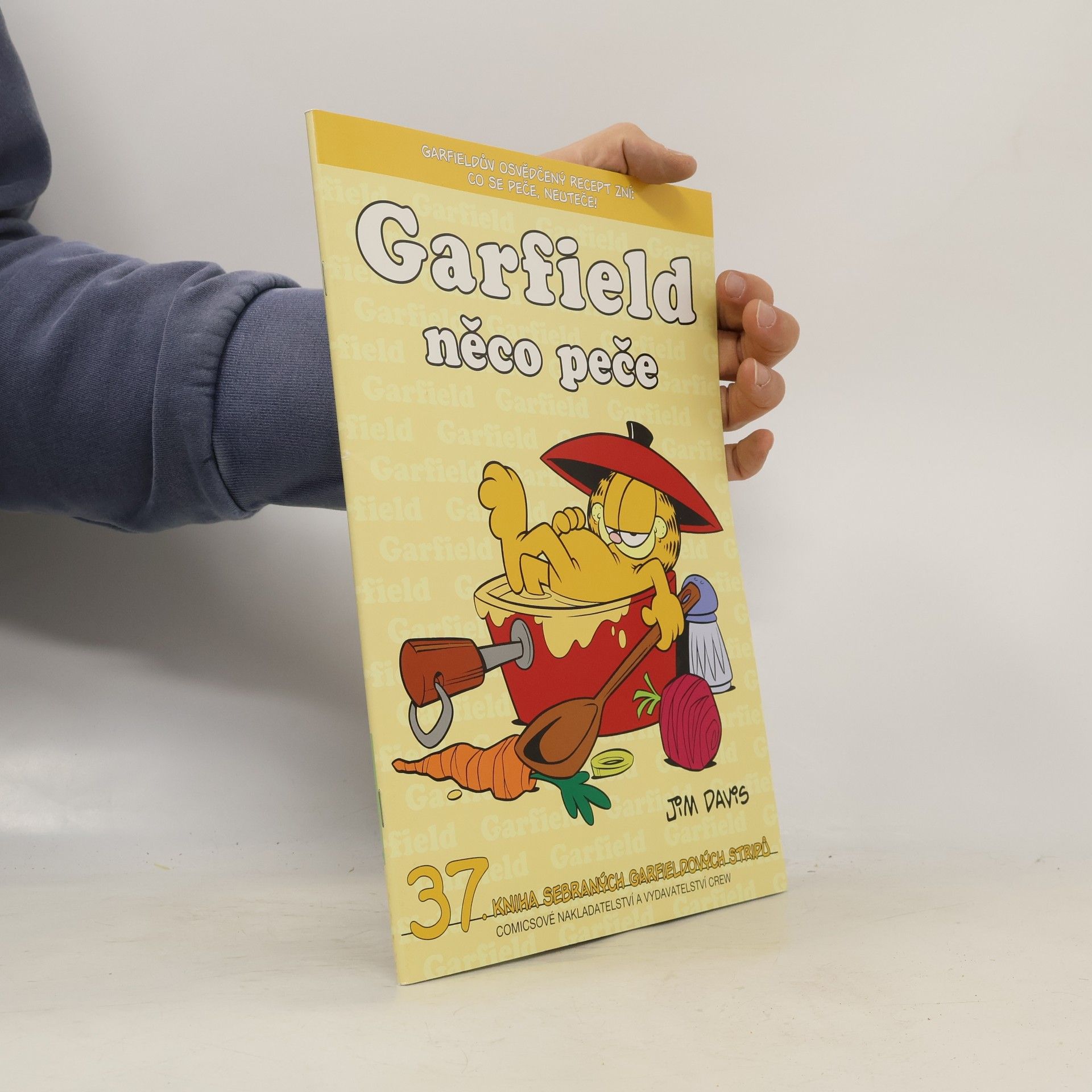 Jim Davis Garfield něco peče