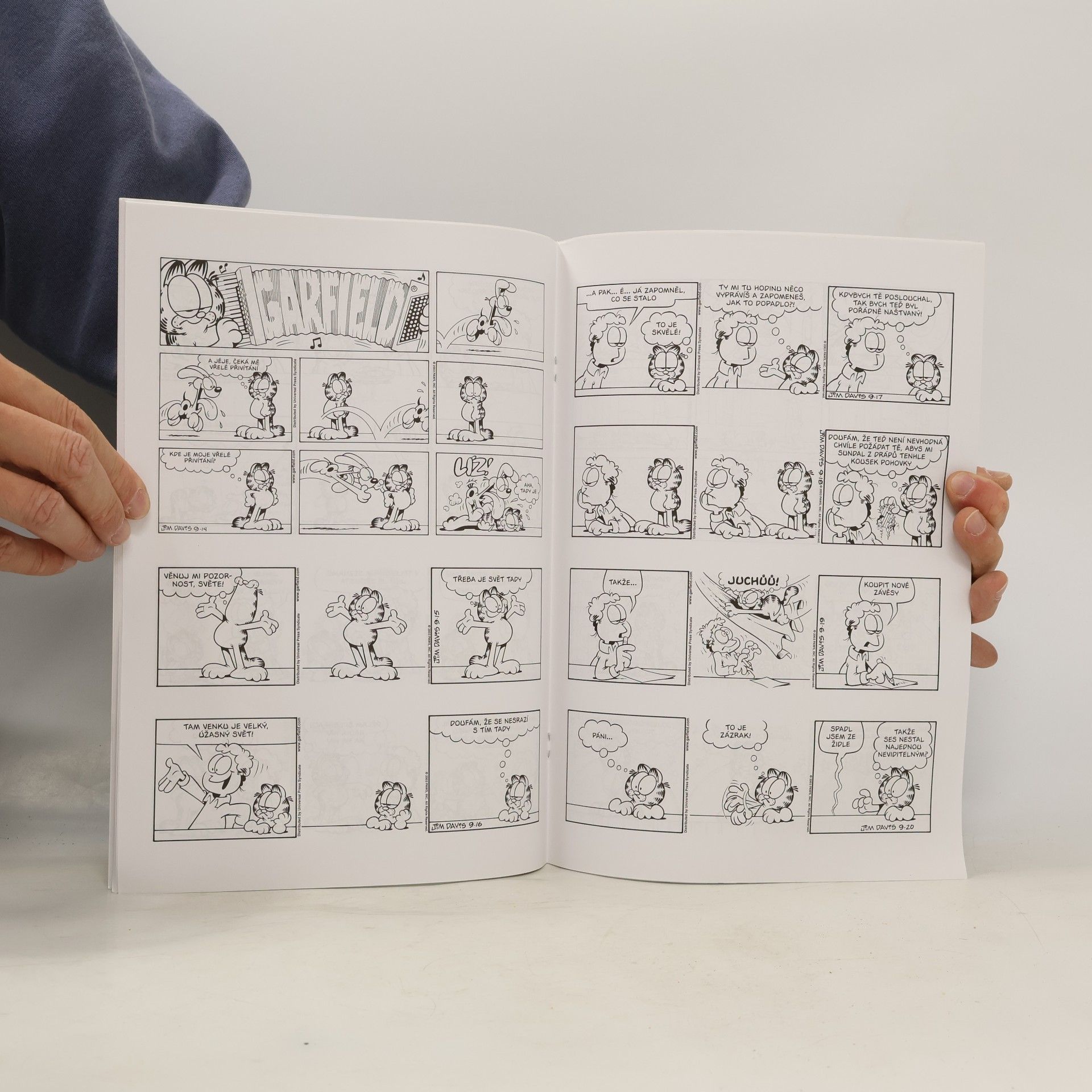 Jim Davis Garfield - zatmění Slunce