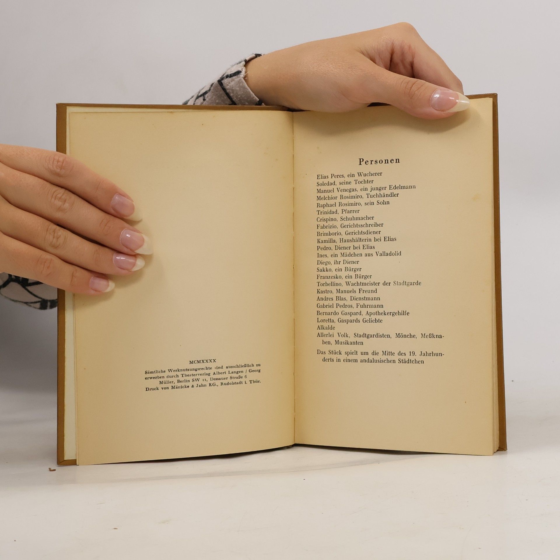 Ernst Backmeister Der teure Tanz