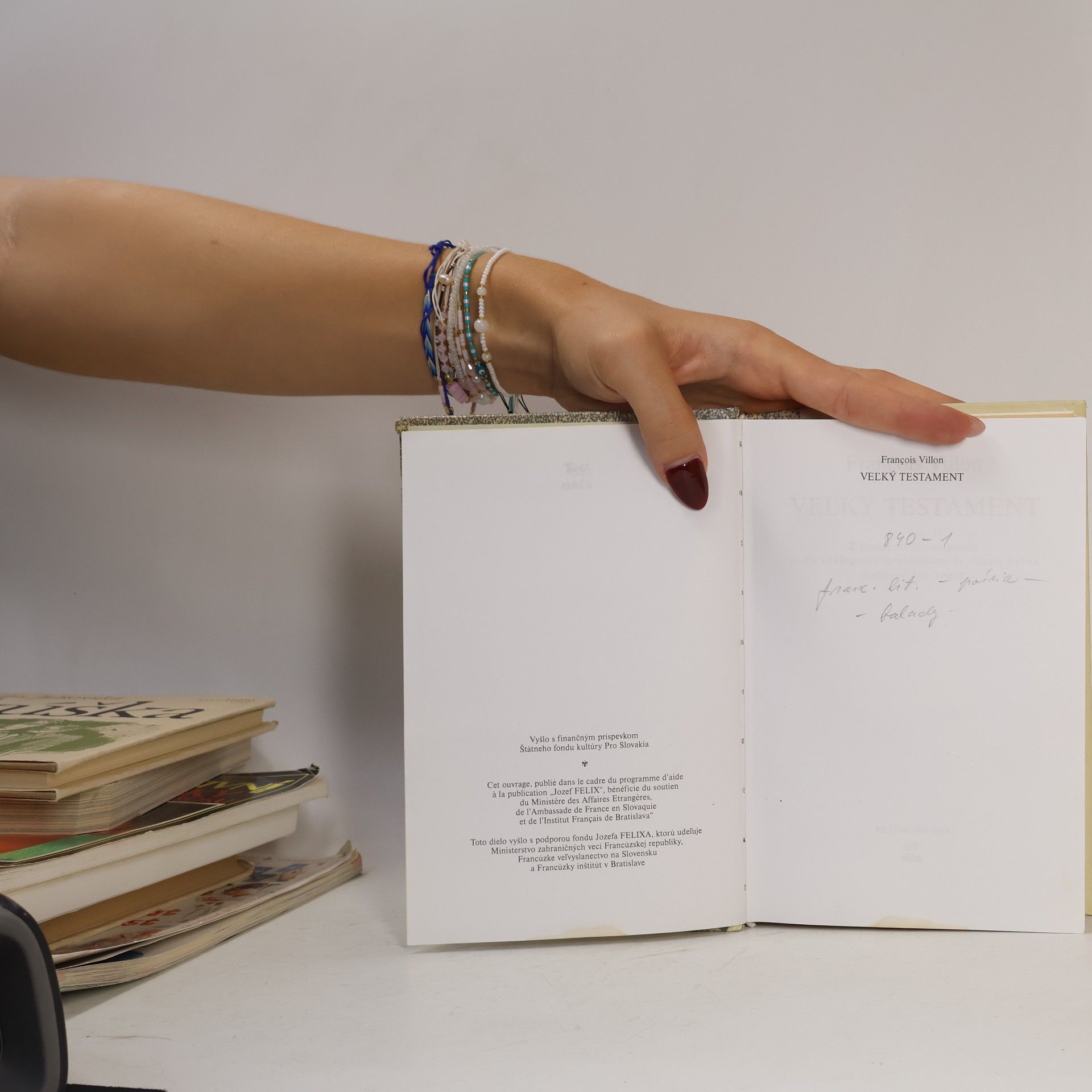 François Villon Veĺký testament