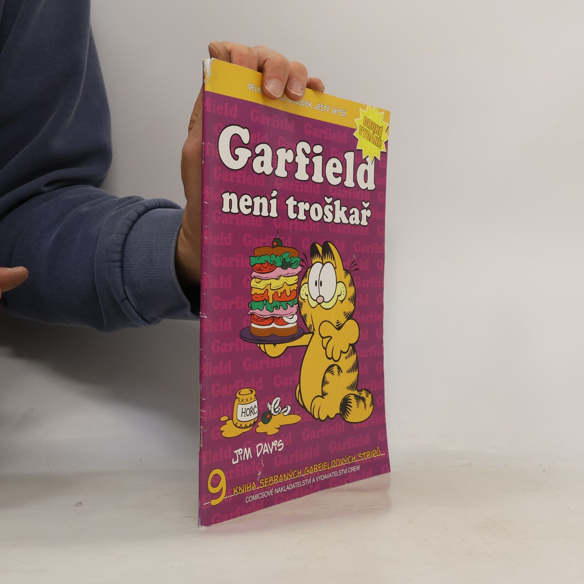 Jim Davis Garfield není troškař
