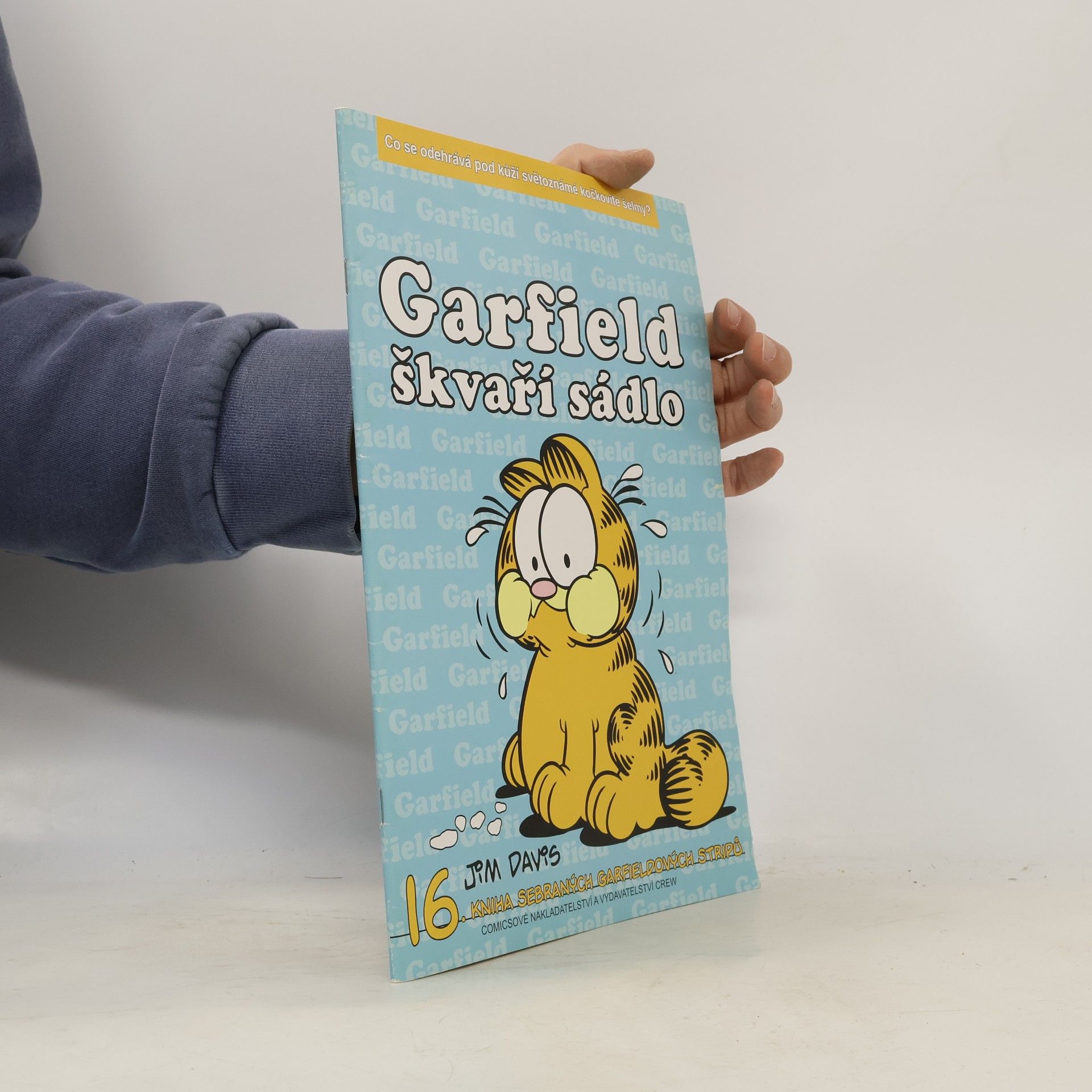 Jim Davis Garfield škvaří sádlo