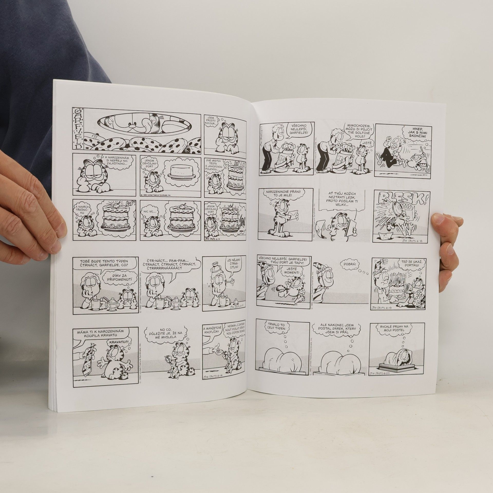 Jim Davis Garfield u lizu - Druhé vydání