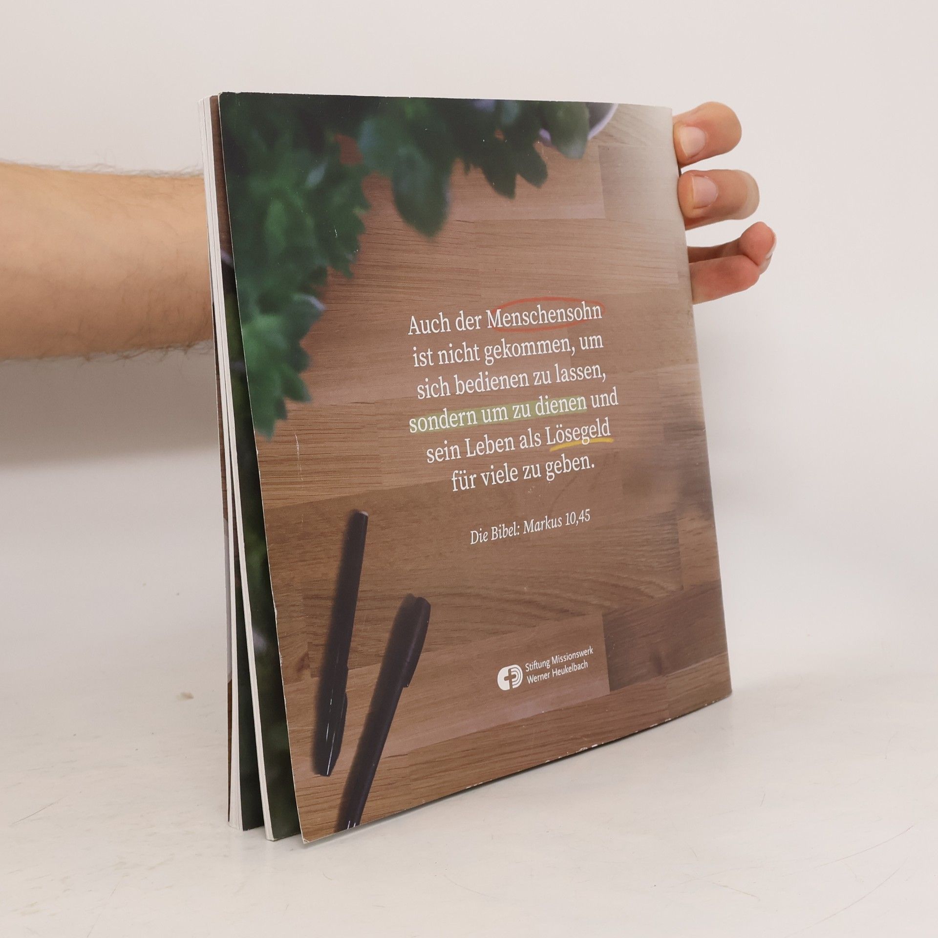 Autorenkollektiv Das Evangelium nach Markus mit Infor, Erklärungen und Fragen zum Nachdenken