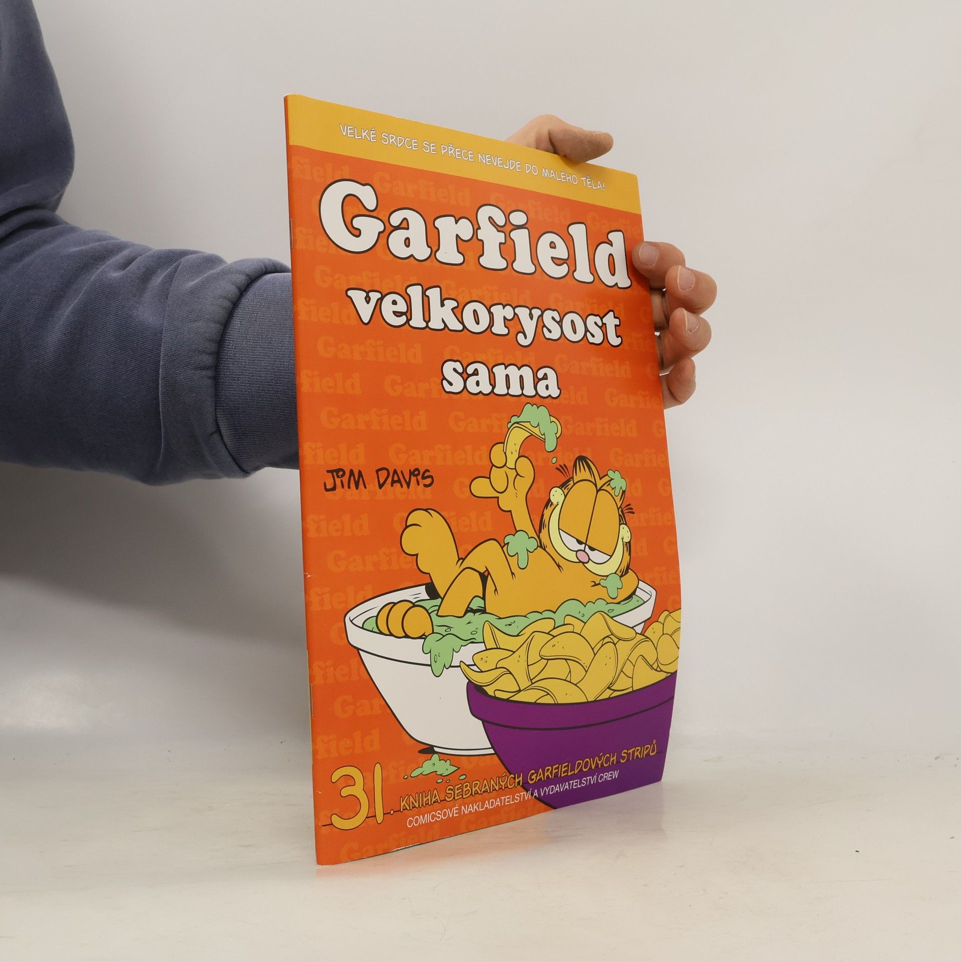 Jim Davis Garfield velkorysost sama