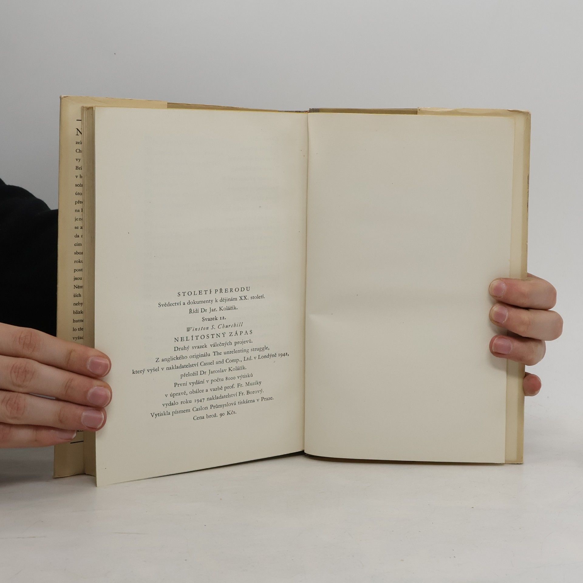 Winston Churchill Nelítostný zápas