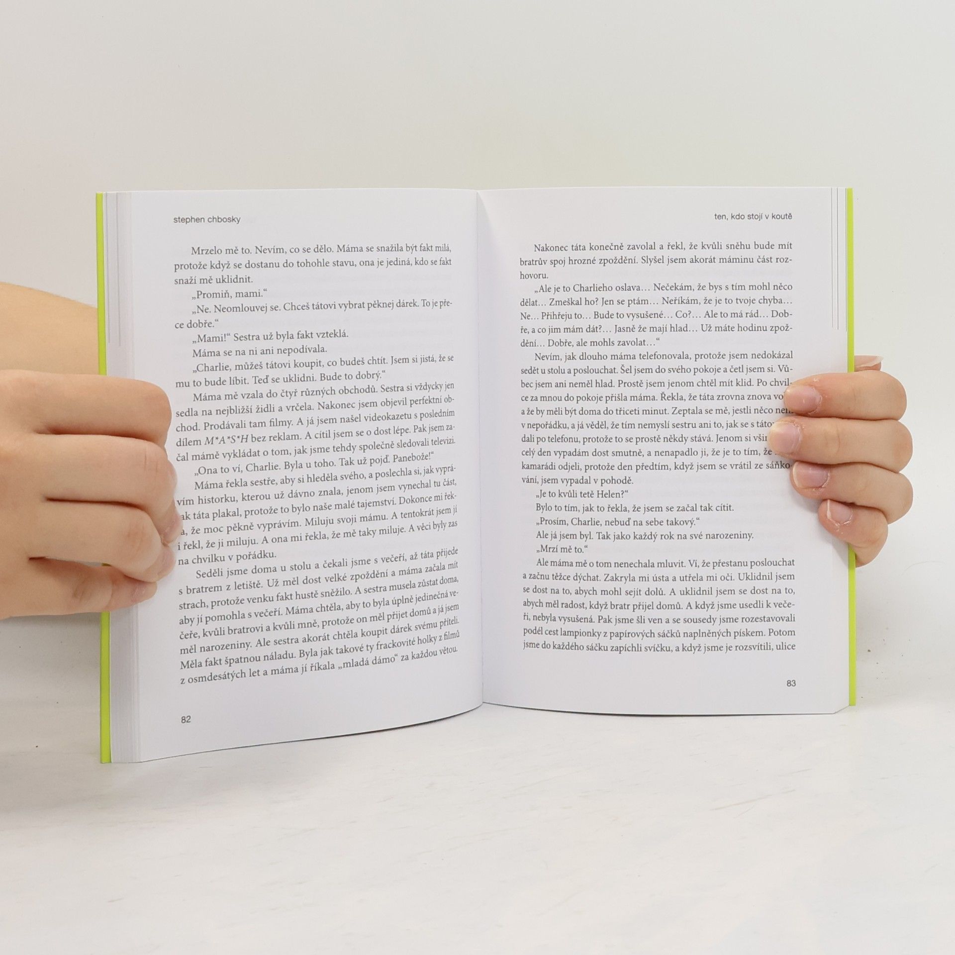Stephen Chbosky Ten, kdo stojí v koutě