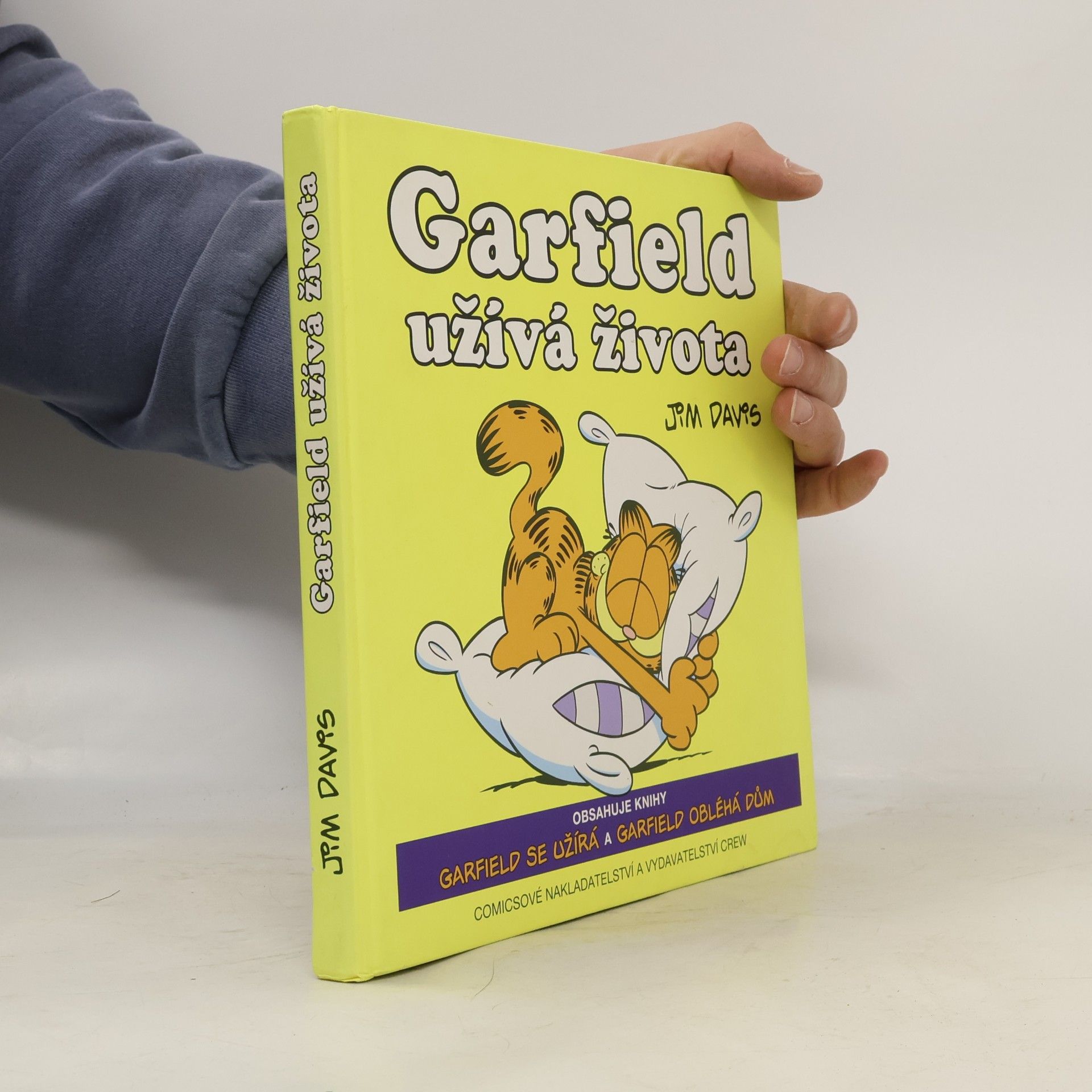 Jim Davis Garfield užívá života