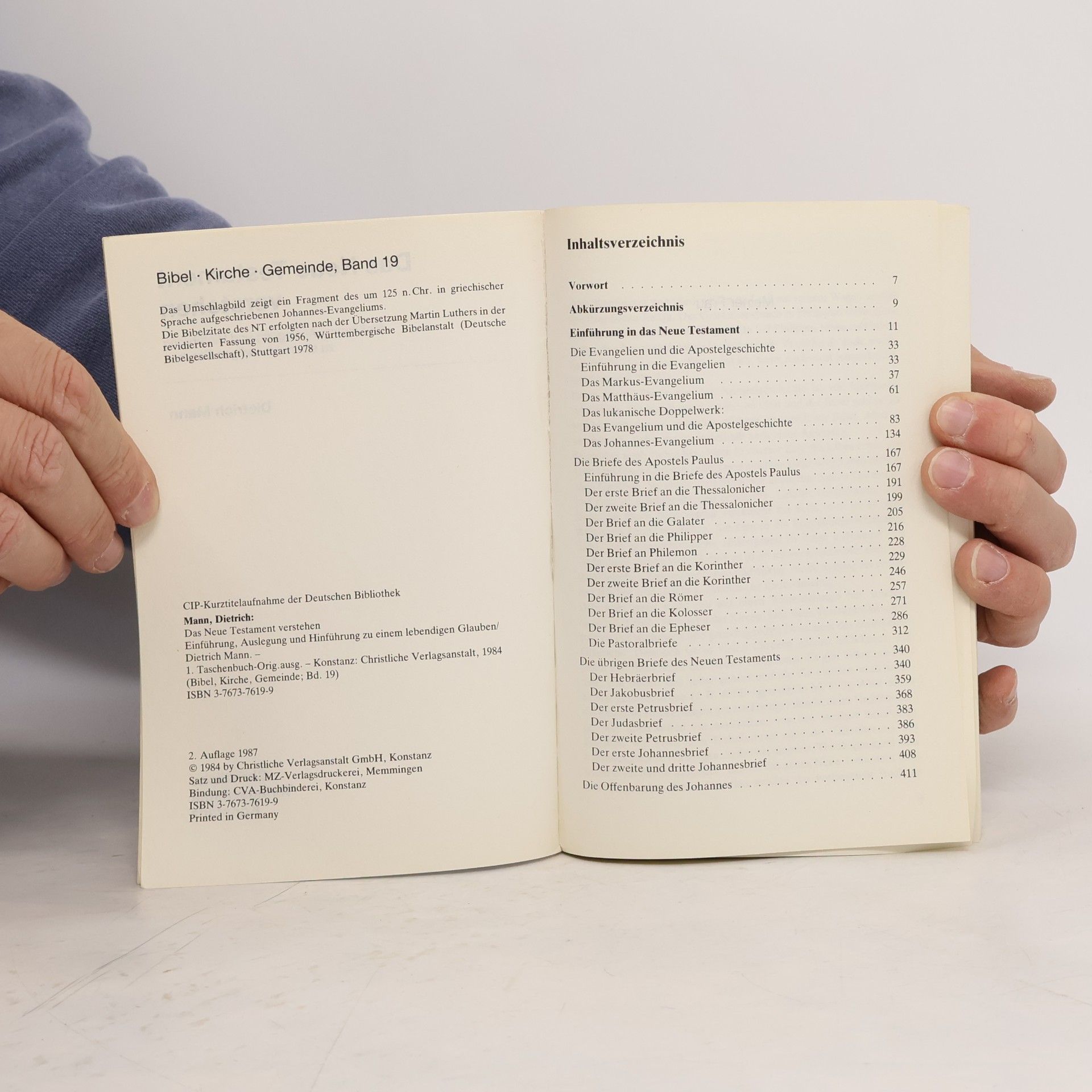 Dietrich Mannsperger Bibel · Kirche · Gemeinde - 19: Das Neue Testament verstehen