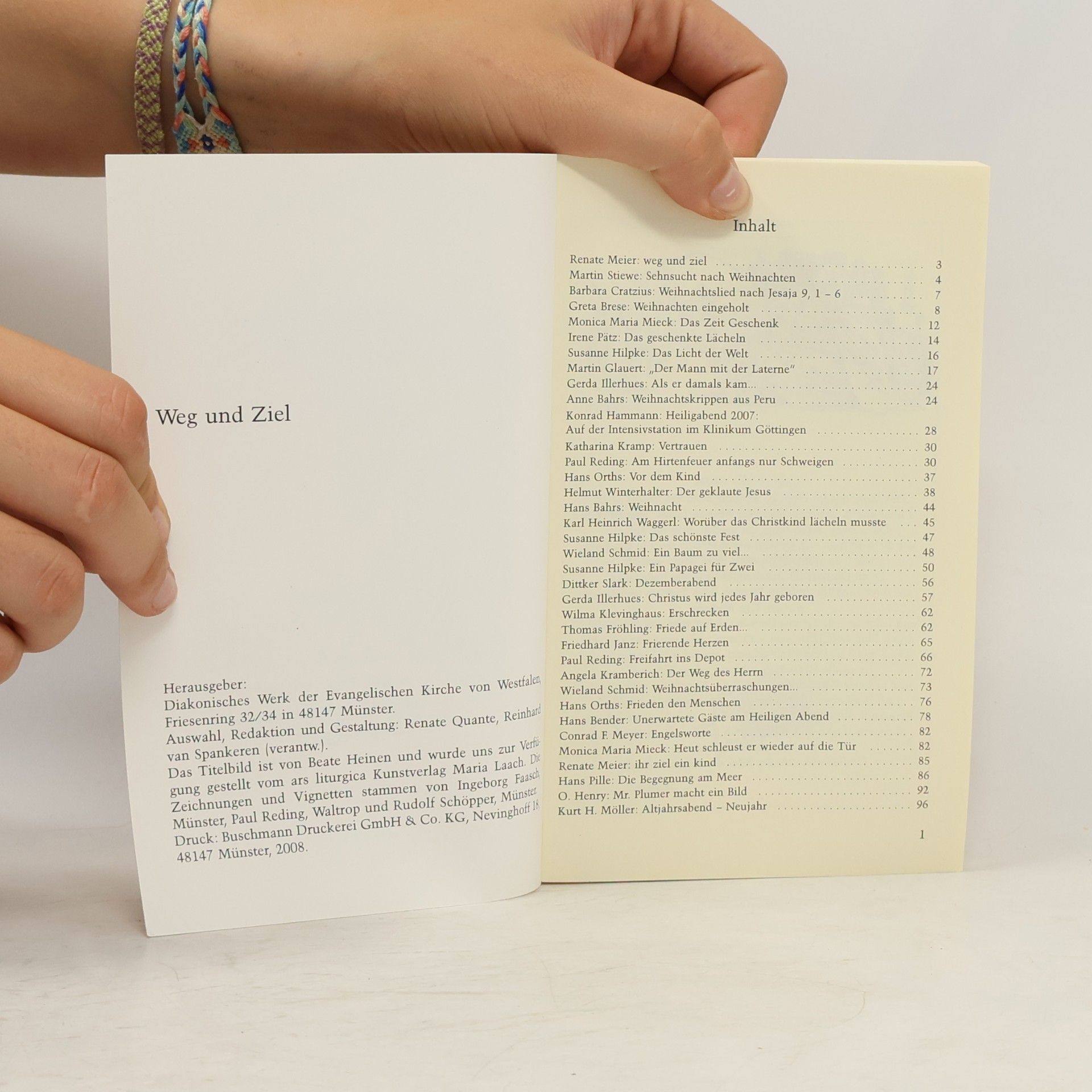 Various authors Weg und Ziel
