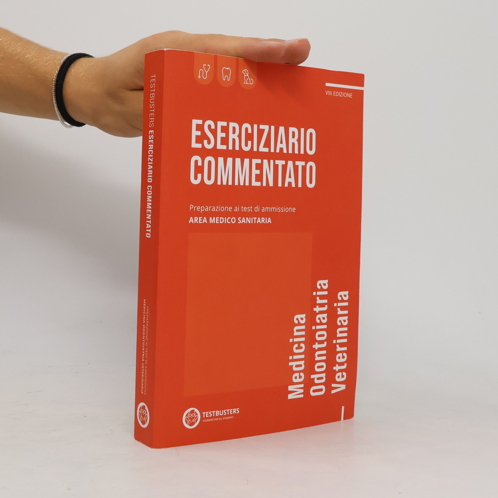 Various authors Eserciziario commentato. Test di ammissione area medico-sanitaria - edizione