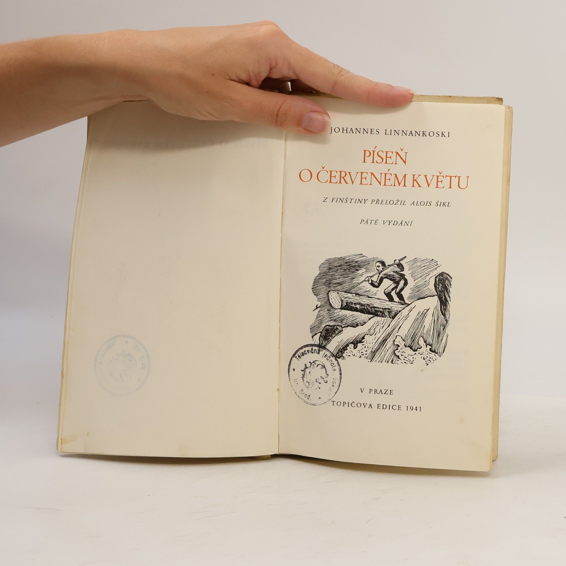 Johannes Linnankoski Píseň o červeném květu